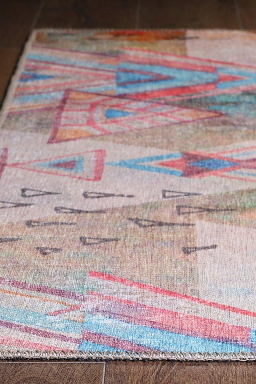 Lily Modern Watercolor Rug