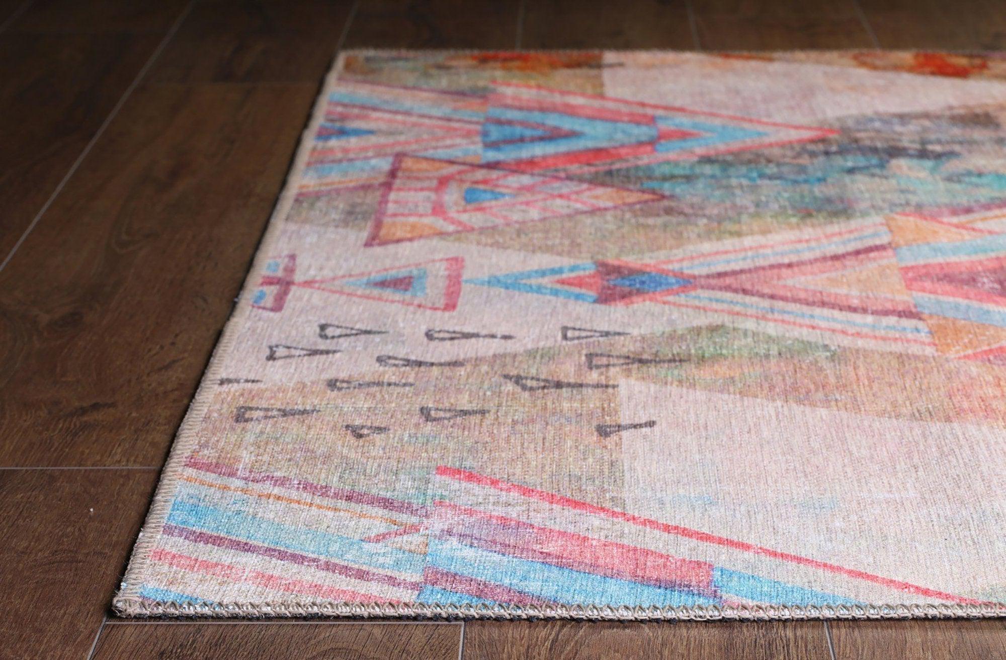 Lily Modern Watercolor Rug