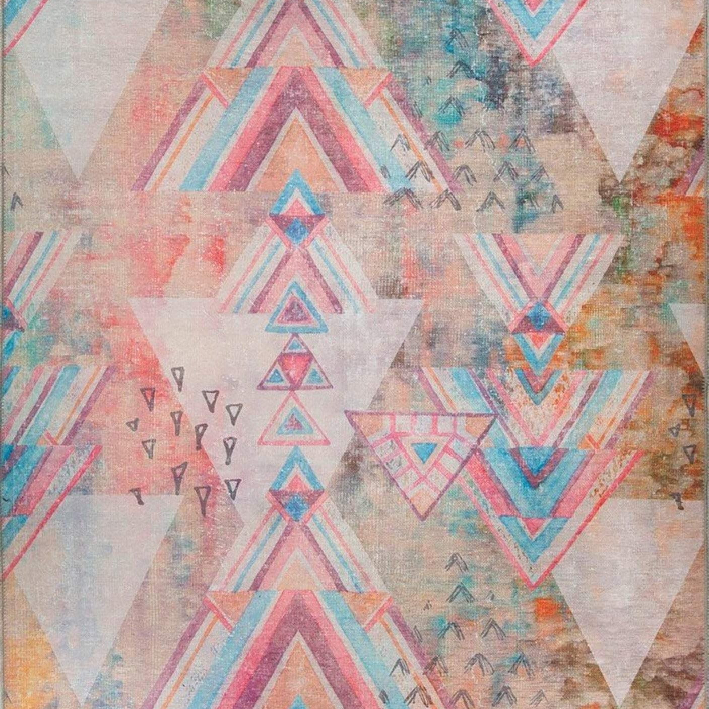 Lily Modern Watercolor Rug