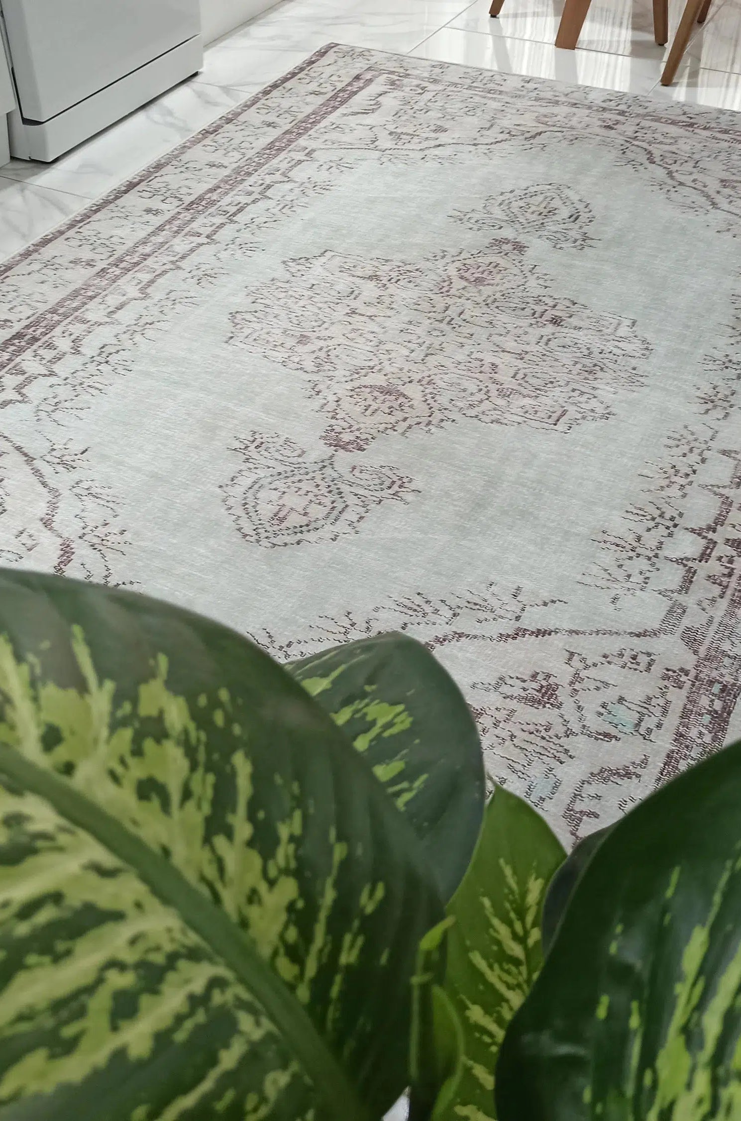 Linda Rug Turkish Muted Green Rug