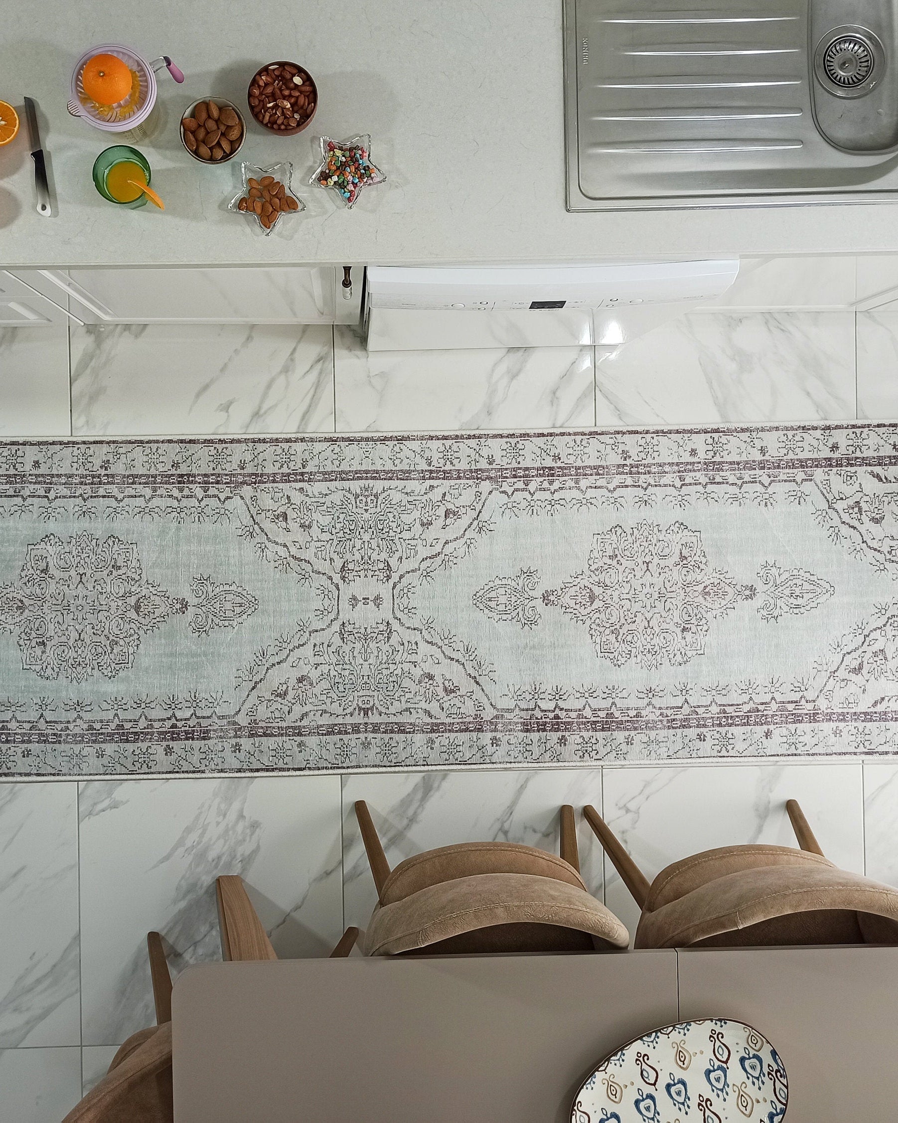 Linda Rug Turkish Muted Green Rug