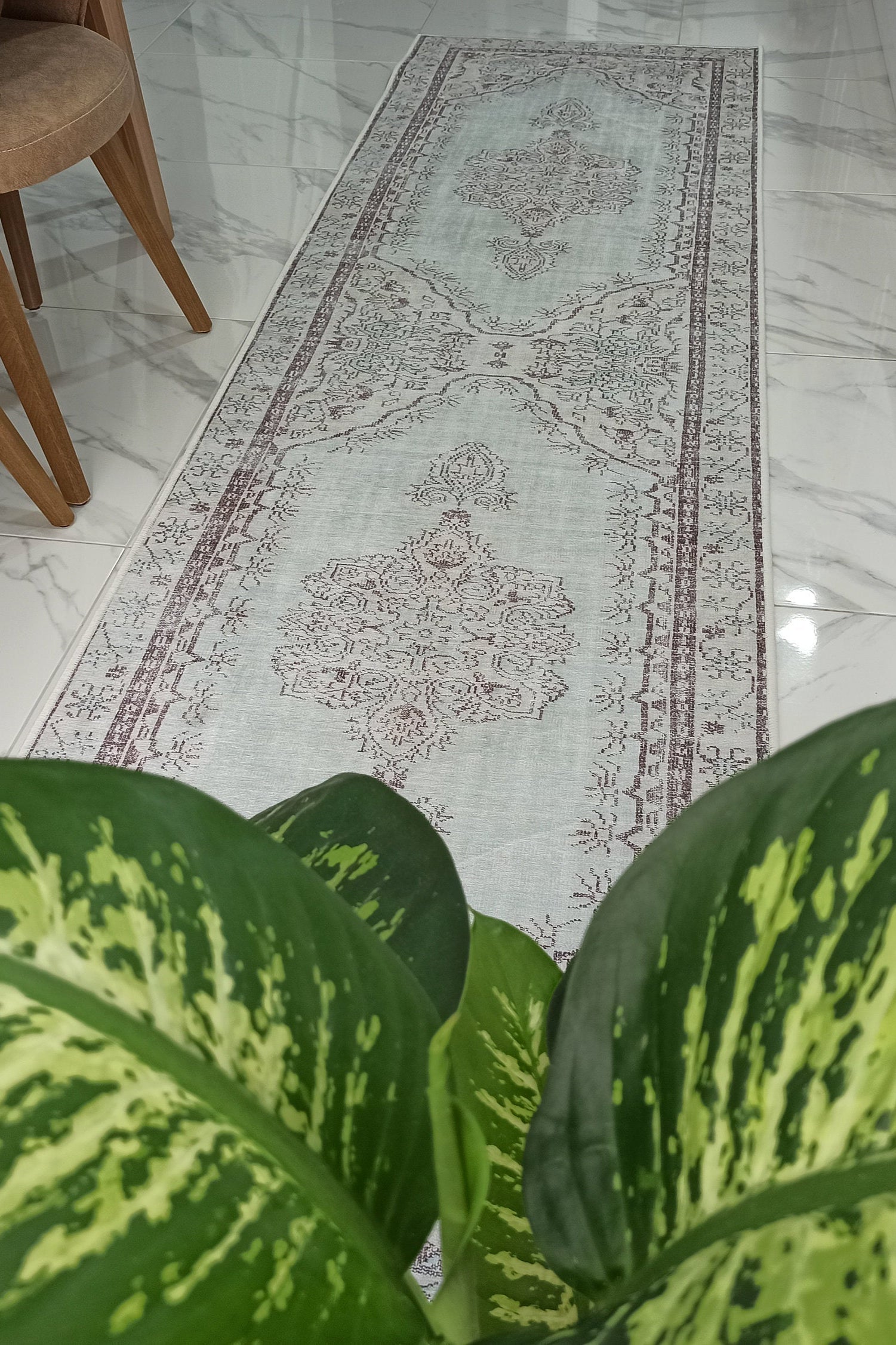 Linda Rug Turkish Muted Green Rug