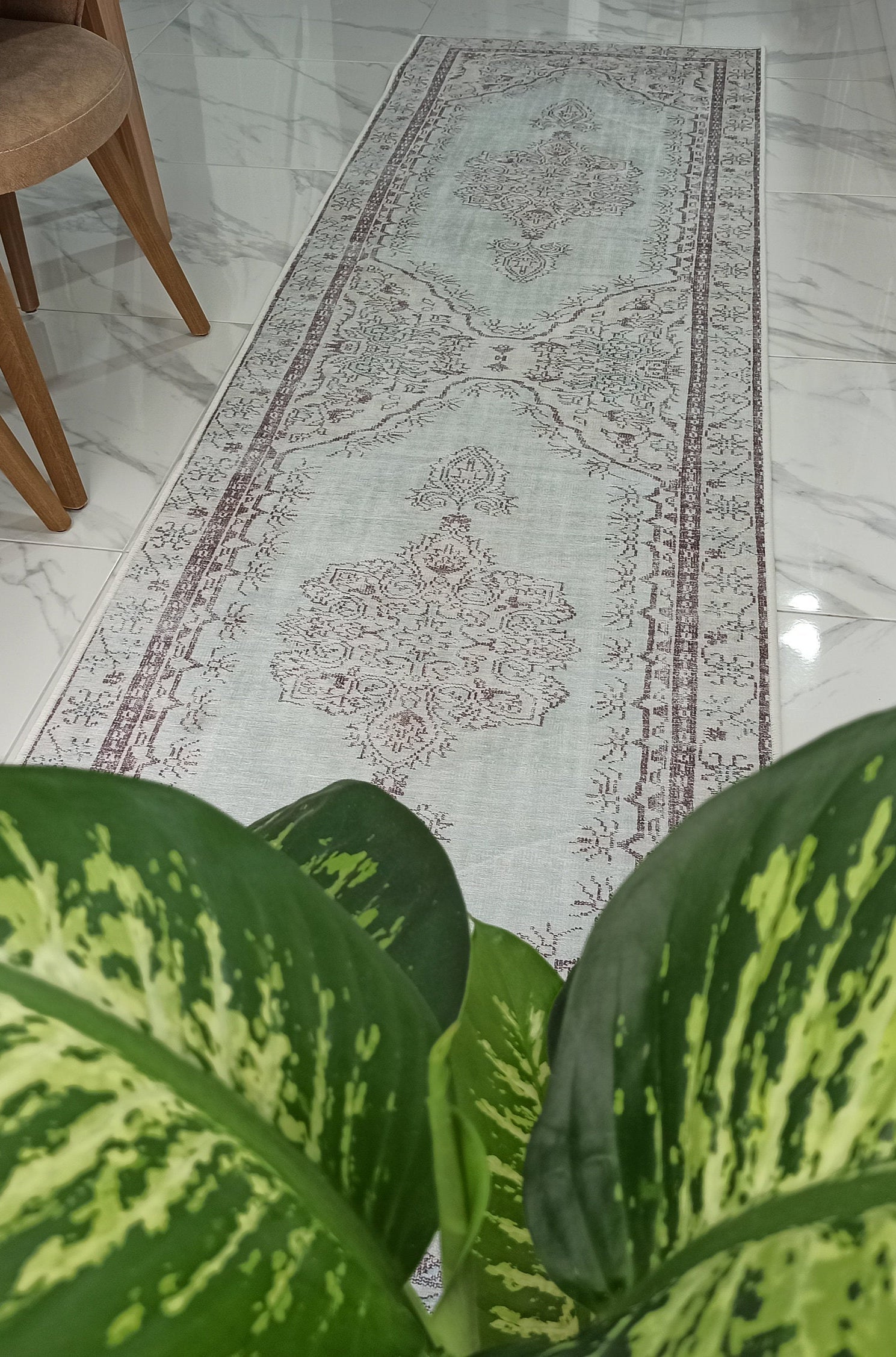 Linda Rug Turkish Muted Green Rug