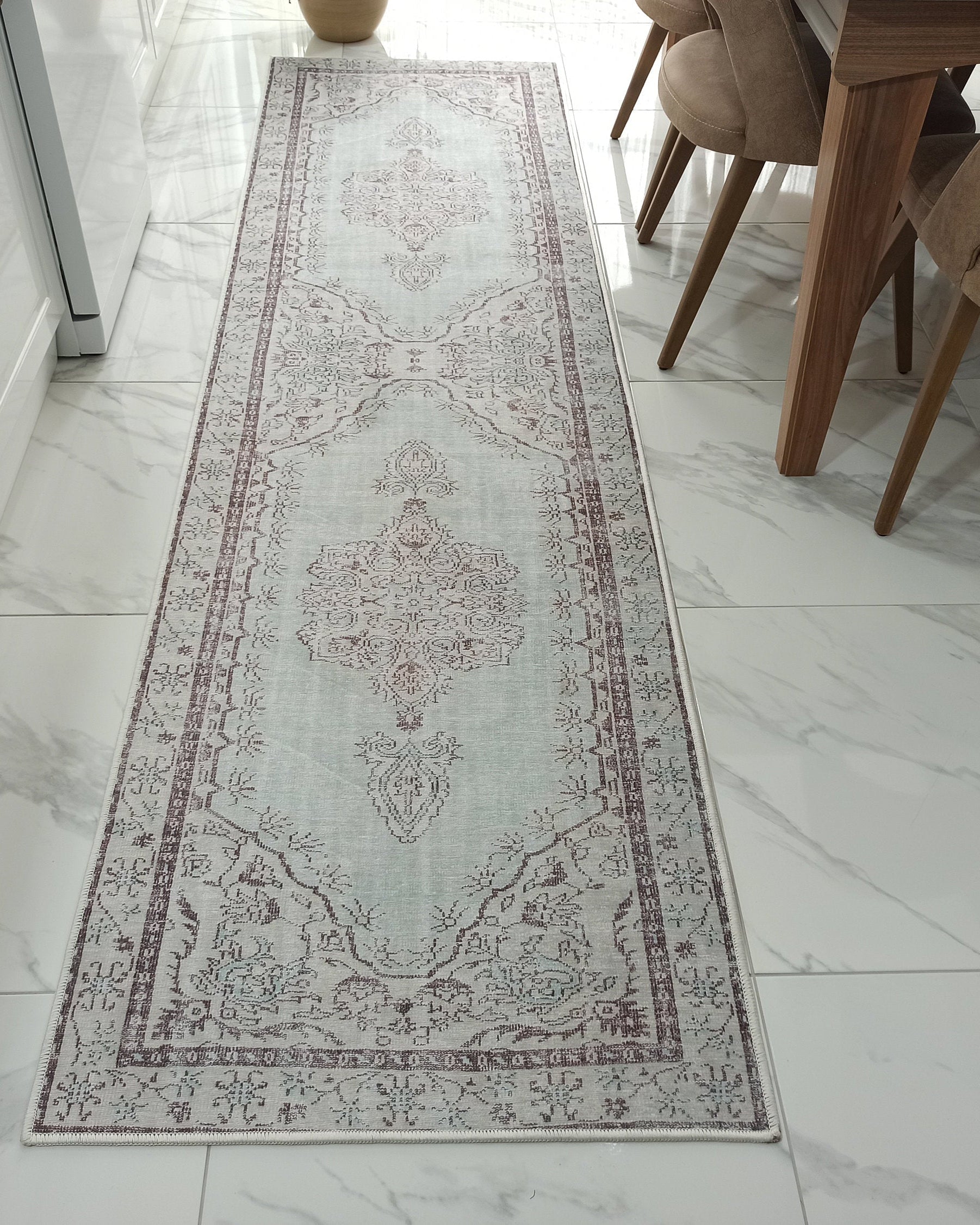 Linda Rug Turkish Muted Green Rug