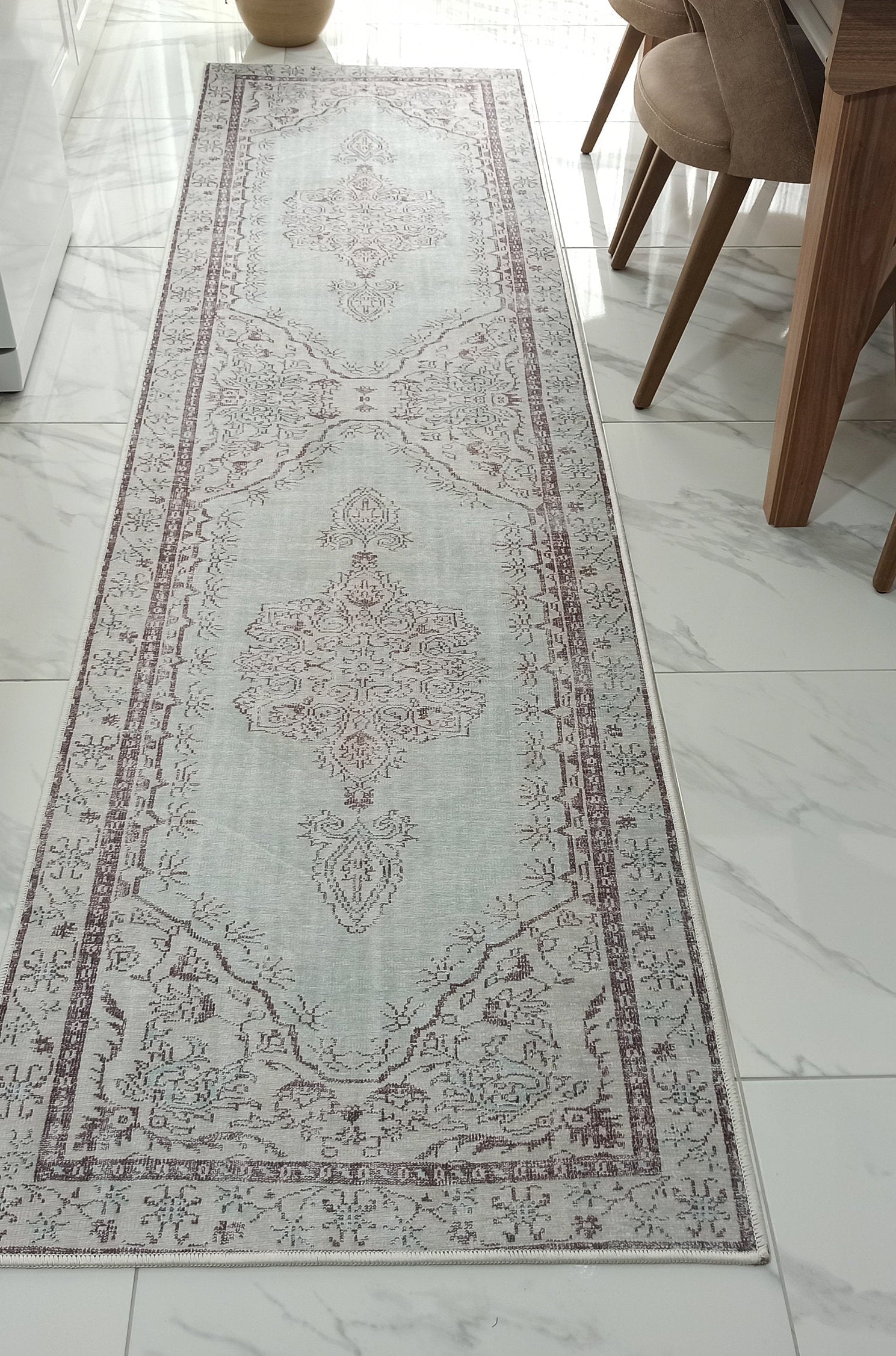 Linda Rug Turkish Muted Green Rug