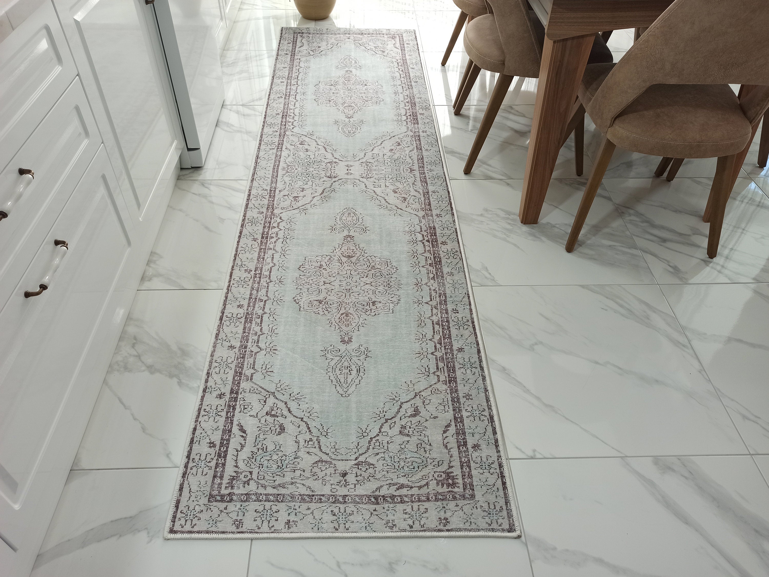 Linda Rug Turkish Muted Green Rug