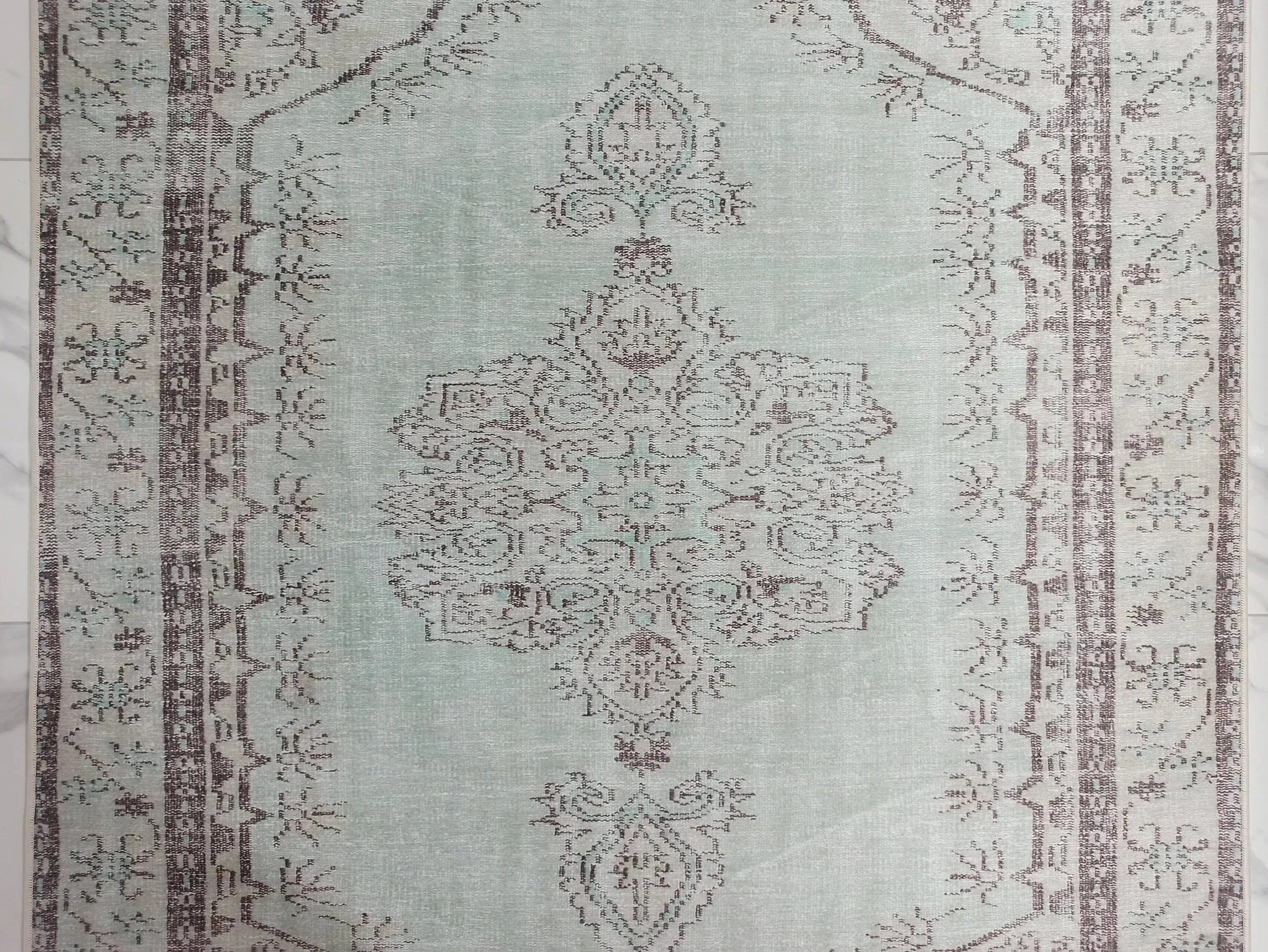 Linda Rug Turkish Muted Green Rug