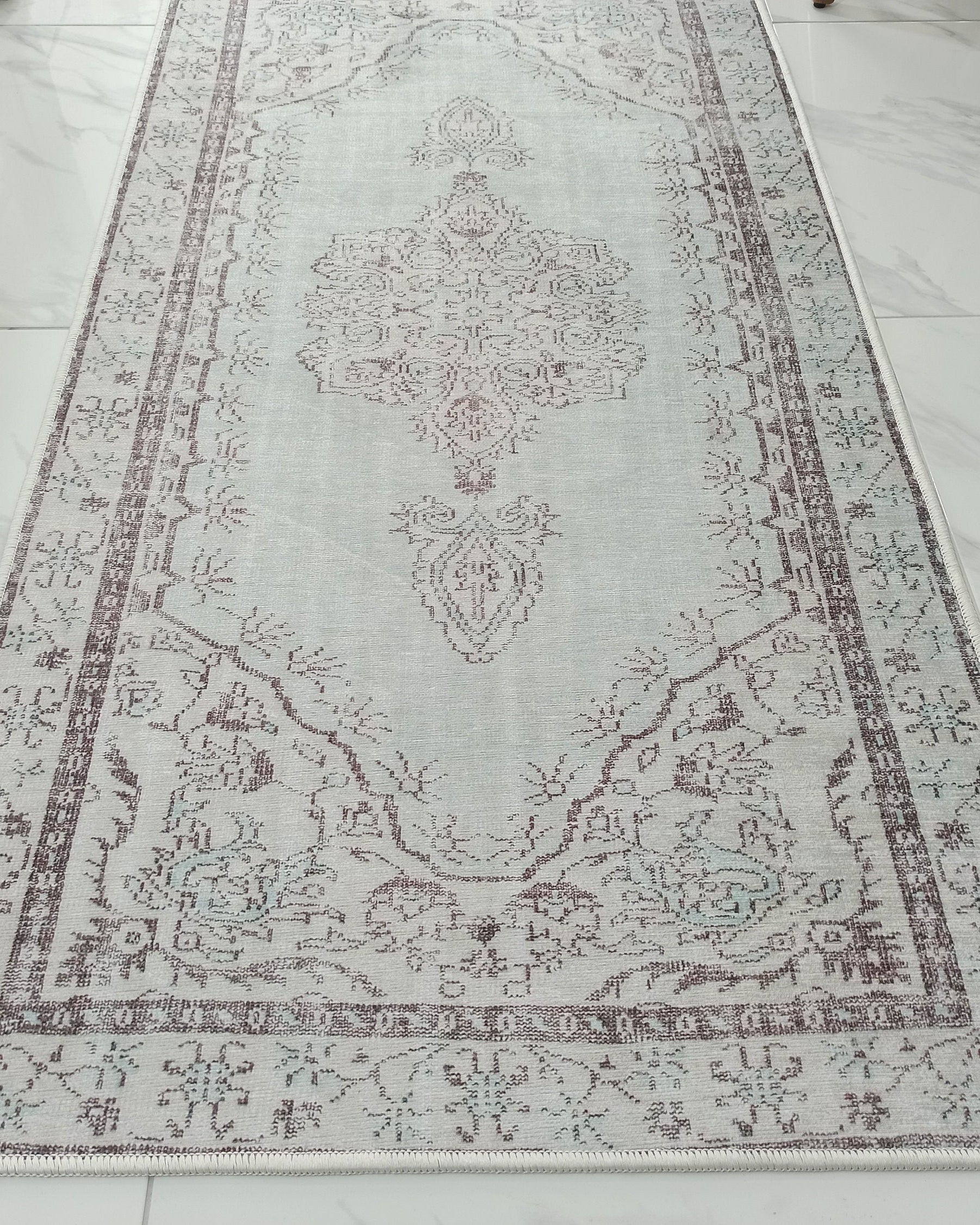 Linda Rug Turkish Muted Green Rug