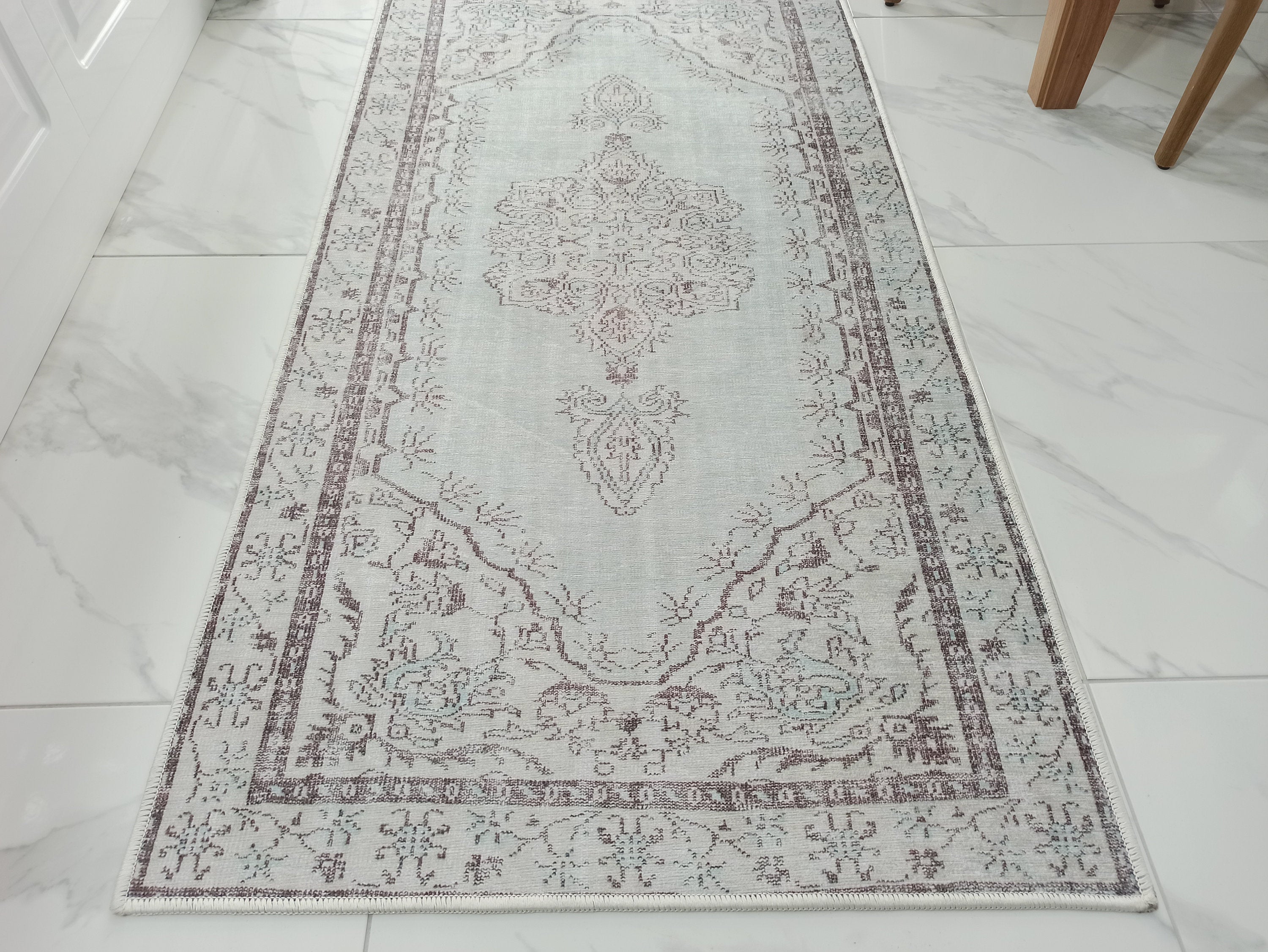 Linda Rug Turkish Muted Green Rug