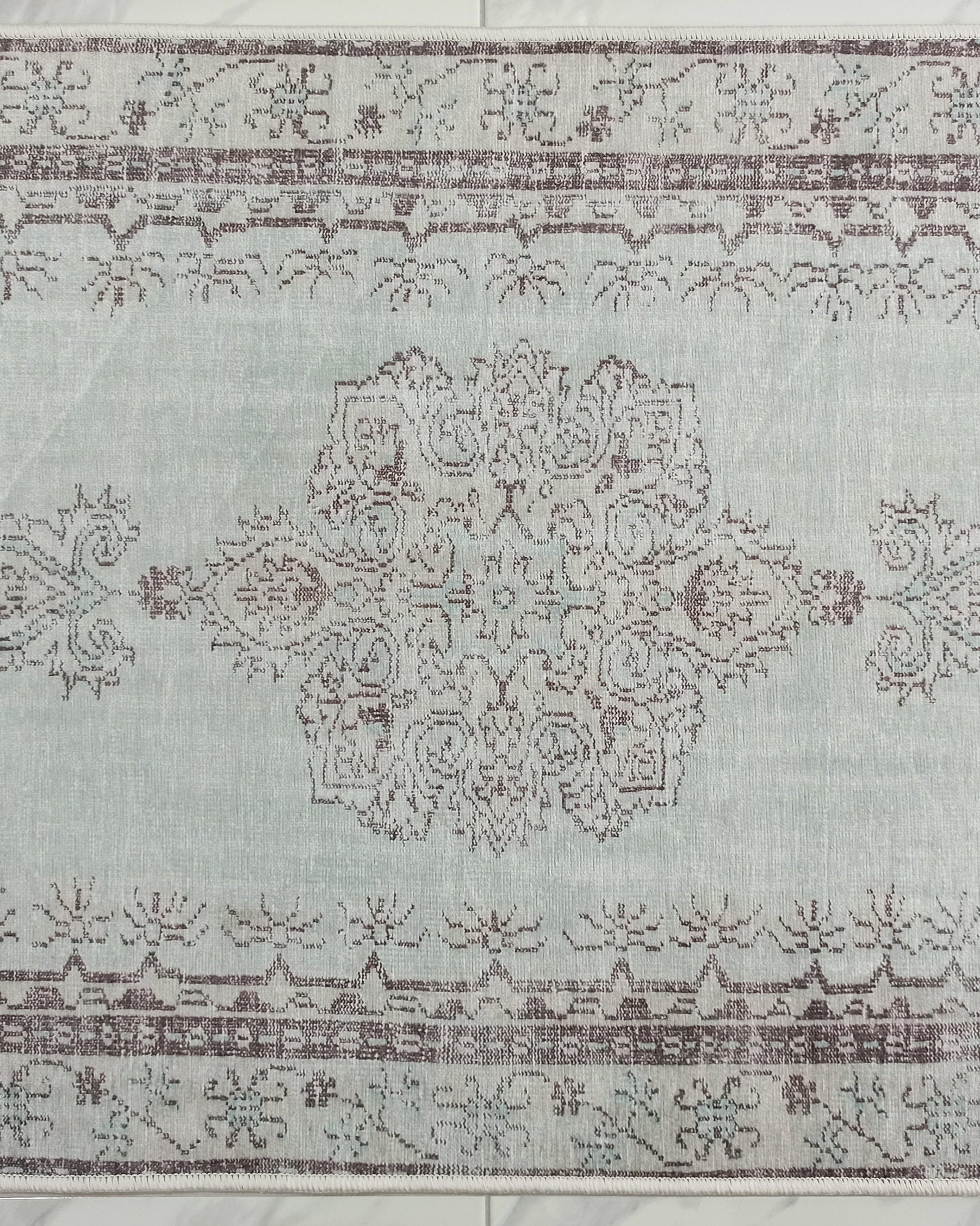 Linda Rug Turkish Muted Green Rug