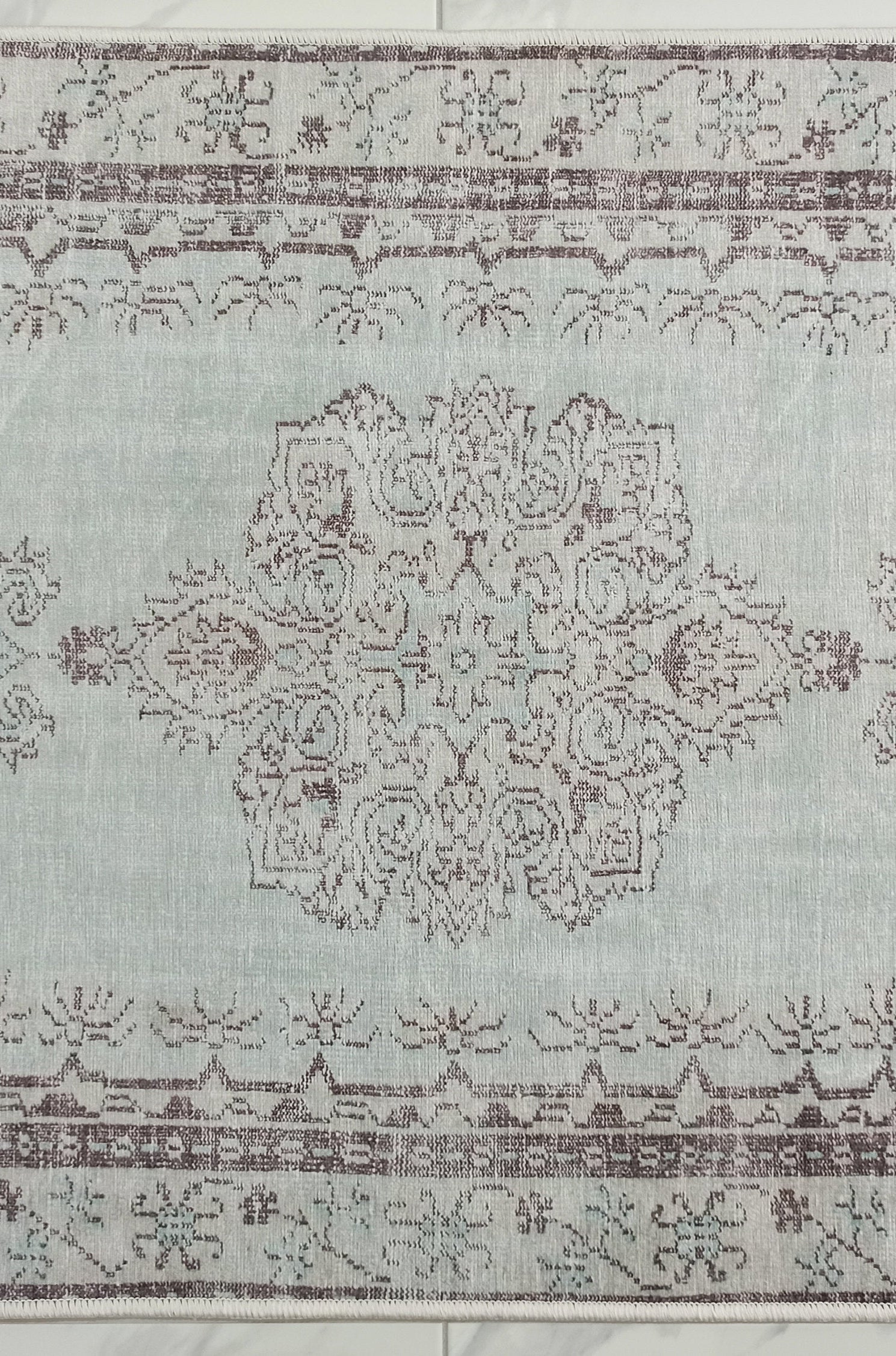 Linda Rug Turkish Muted Green Rug