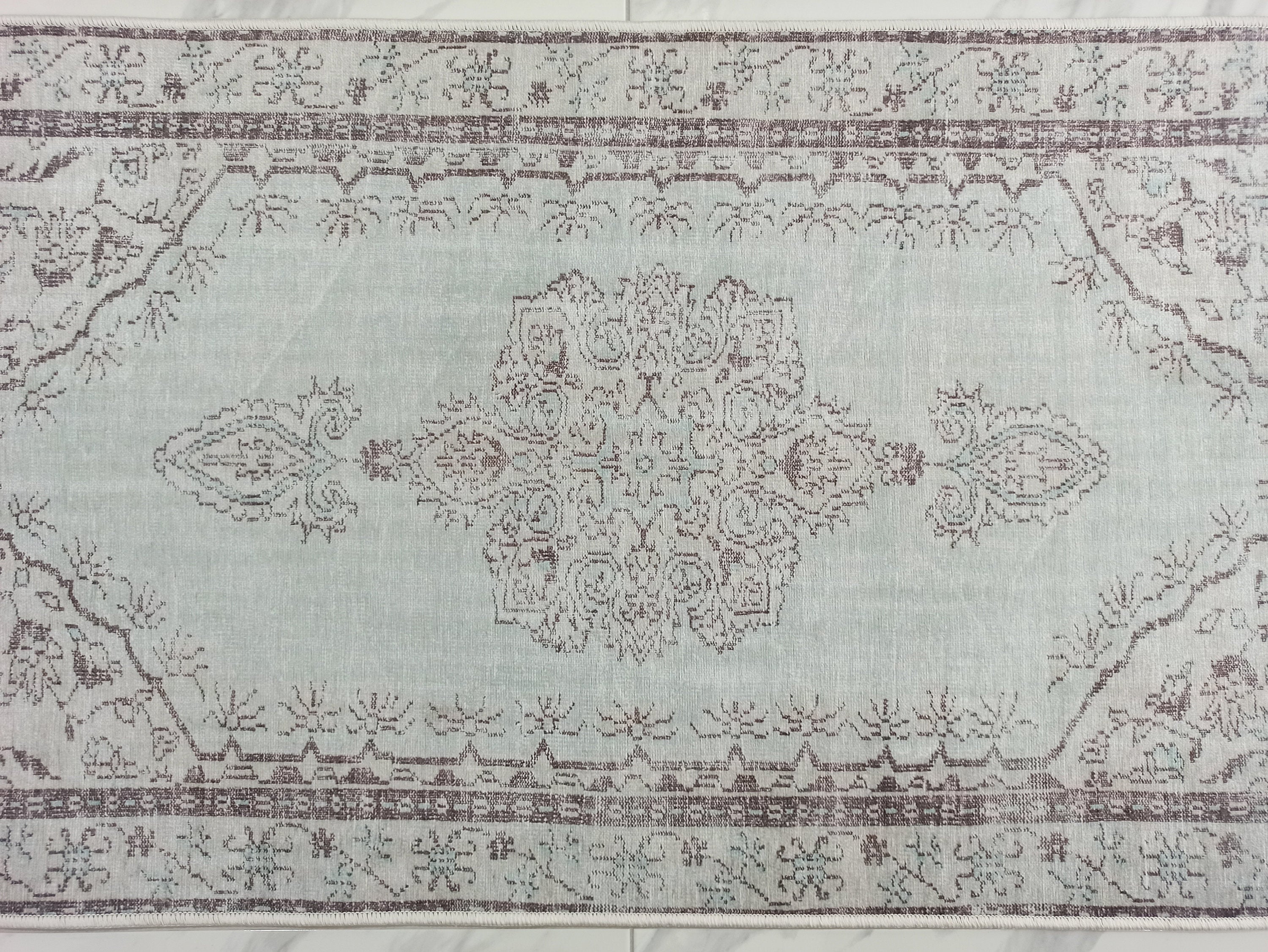 Linda Rug Turkish Muted Green Rug