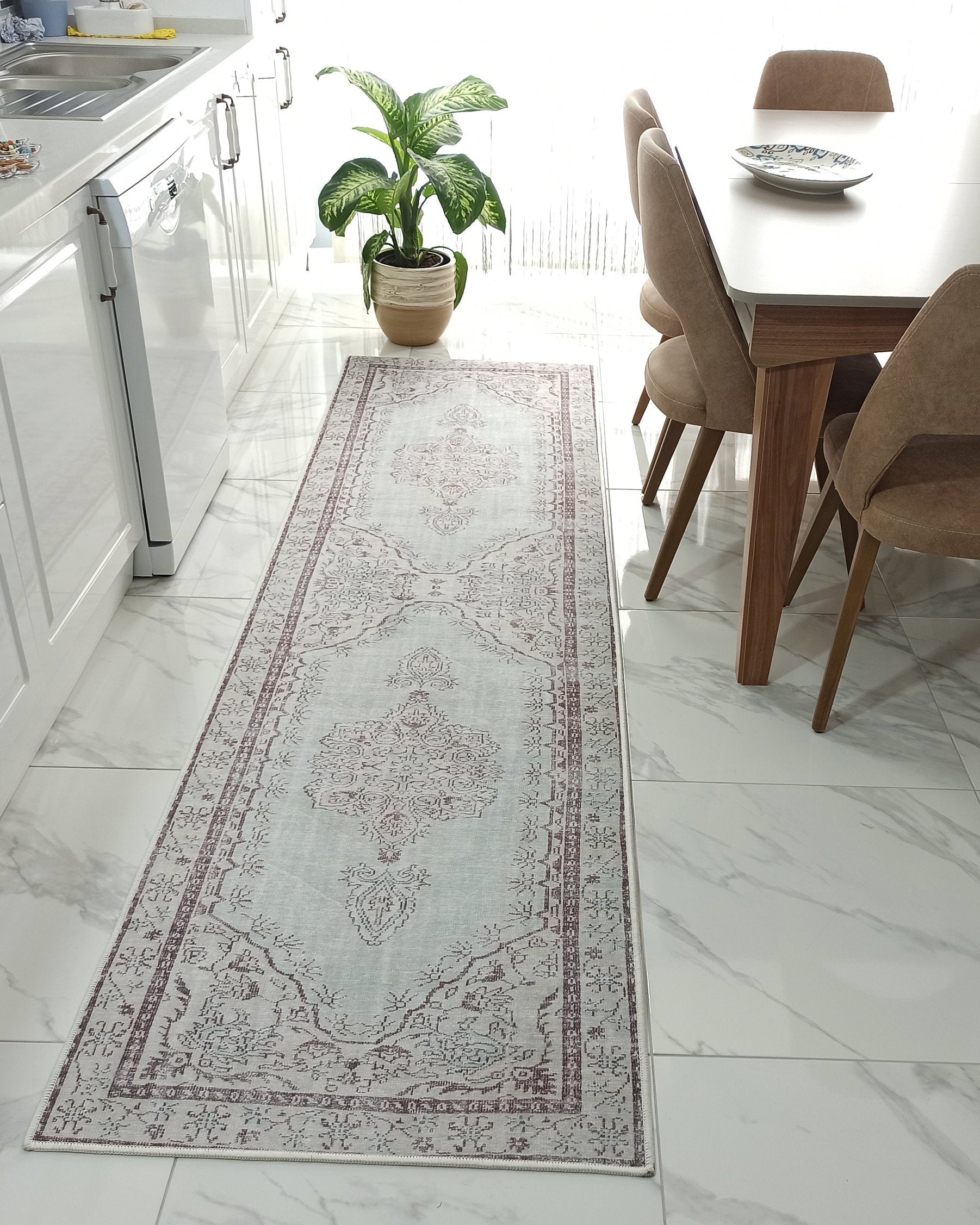 Linda Rug Turkish Muted Green Rug