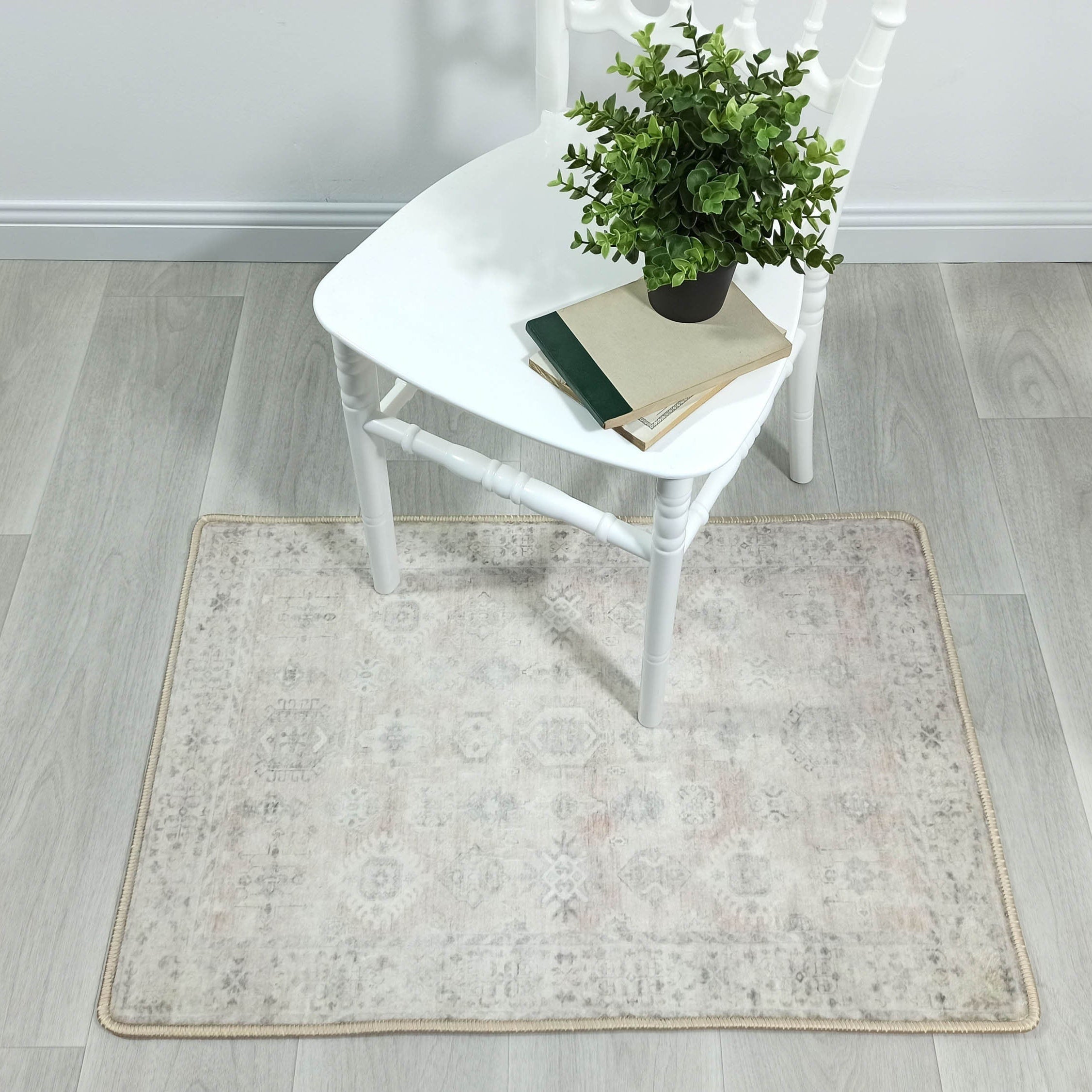 Lita Turkish Neutral Beige Blush Rug