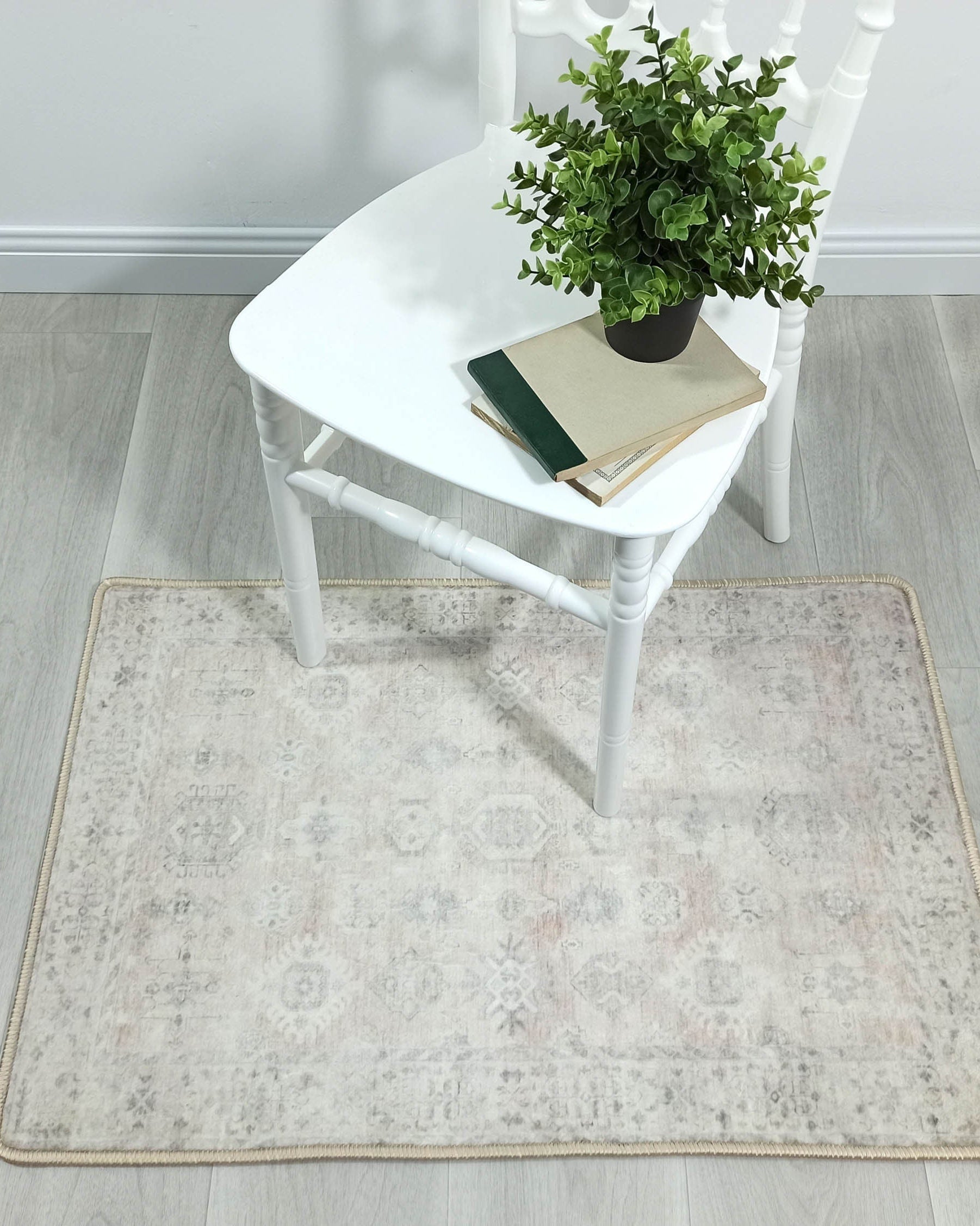 Lita Turkish Neutral Beige Blush Rug