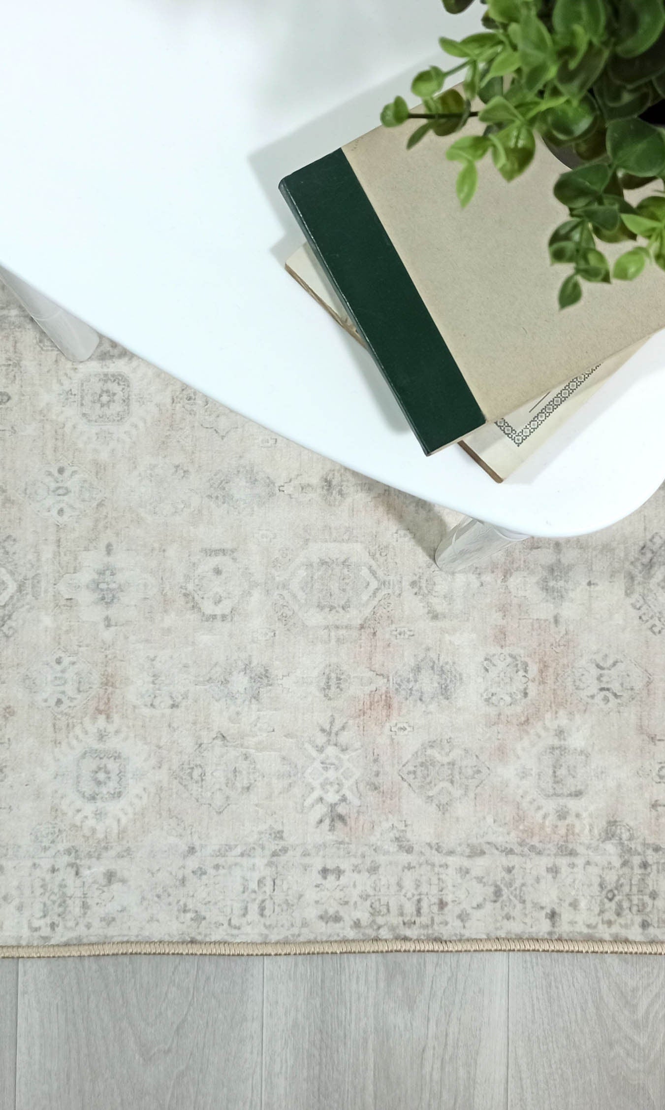 Lita Turkish Neutral Beige Blush Rug