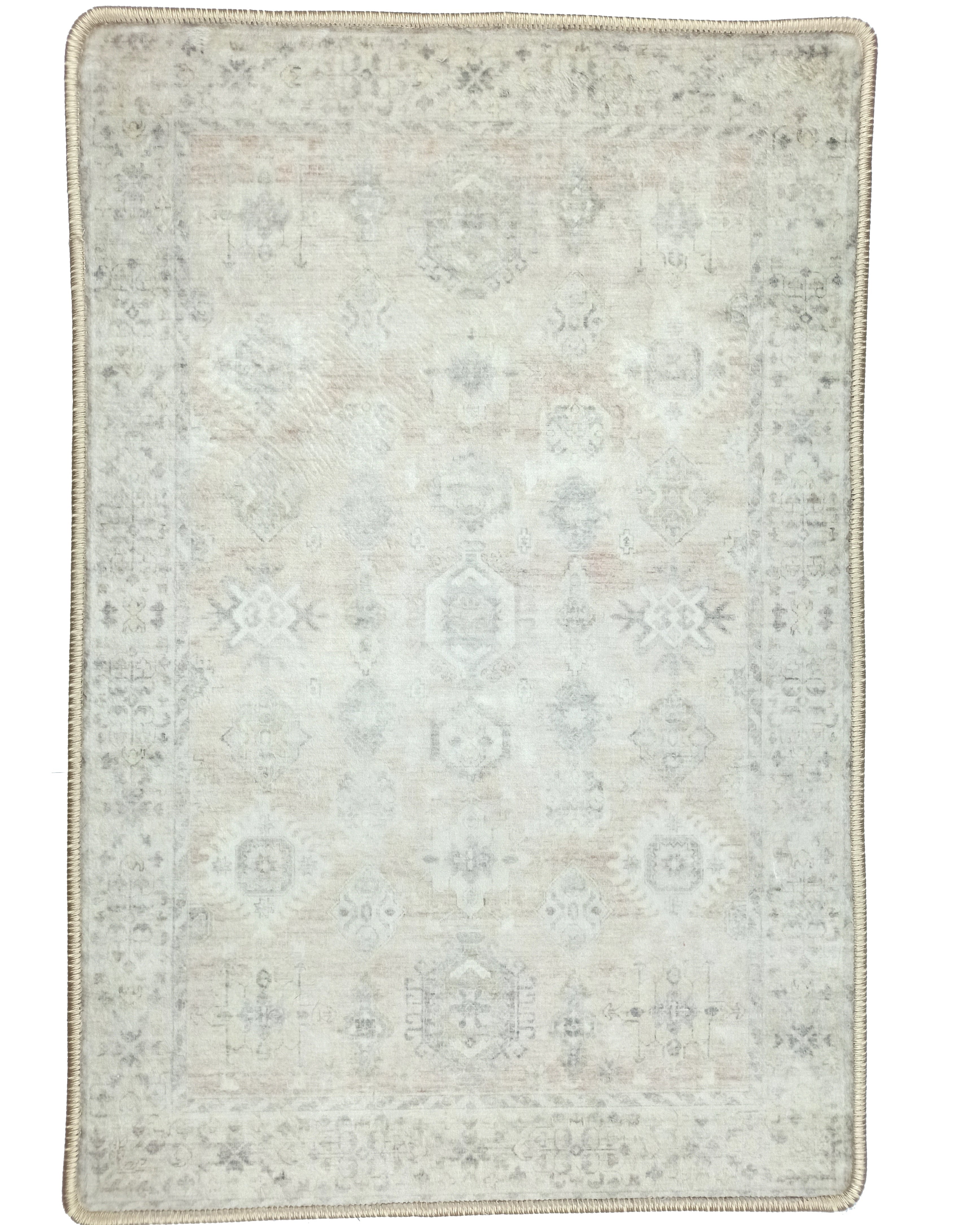 Lita Turkish Neutral Beige Blush Rug