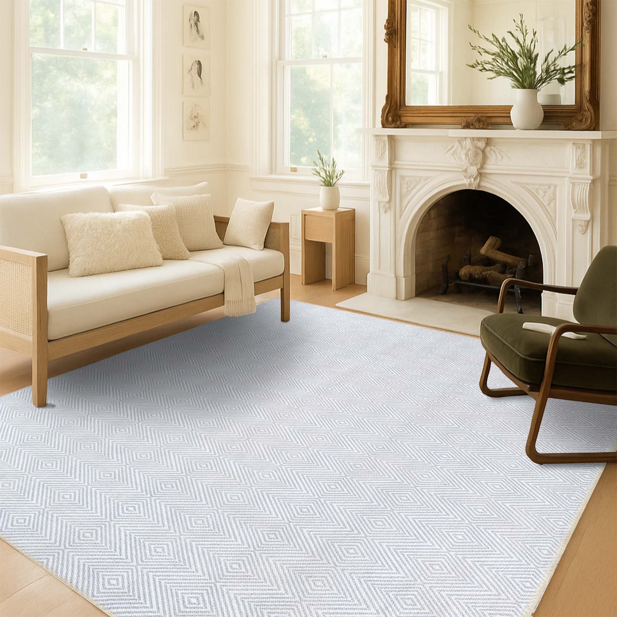Alivia Modern Turkish Beige Cream Rug