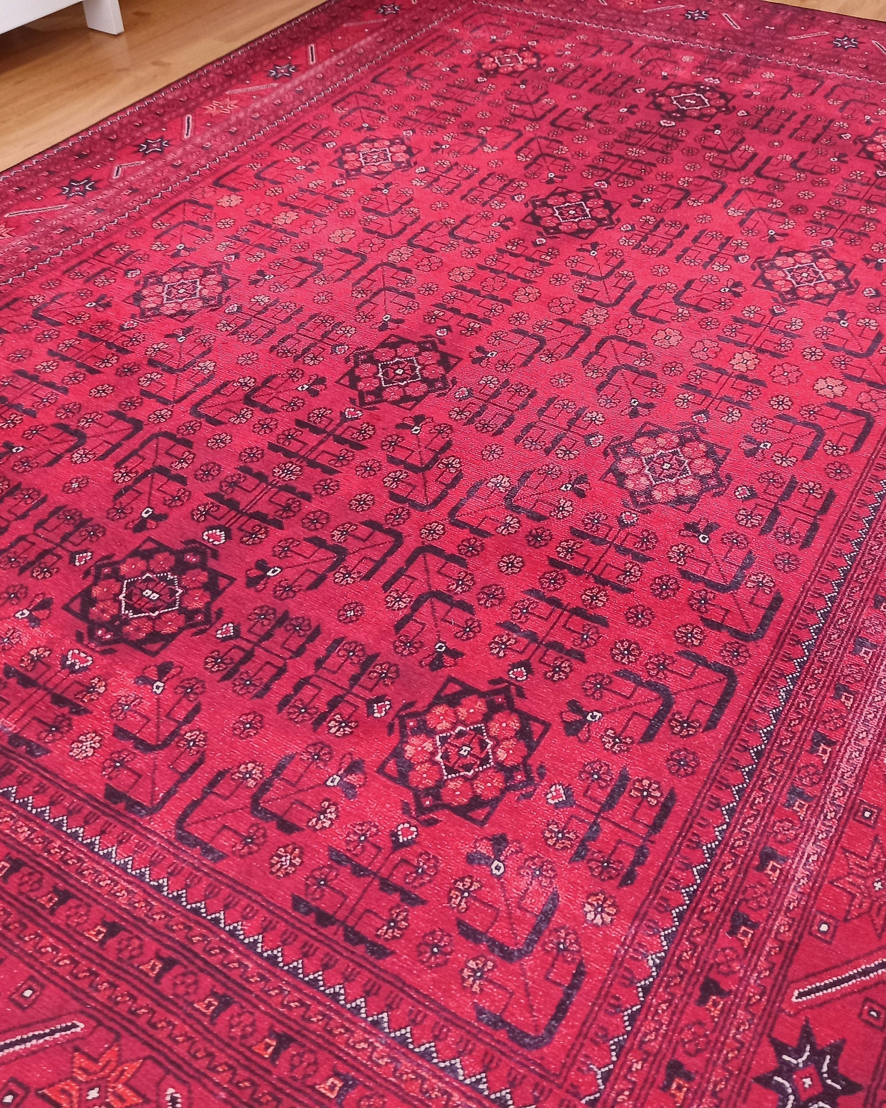 Liza Turkish Red Vintage Distressed Rug