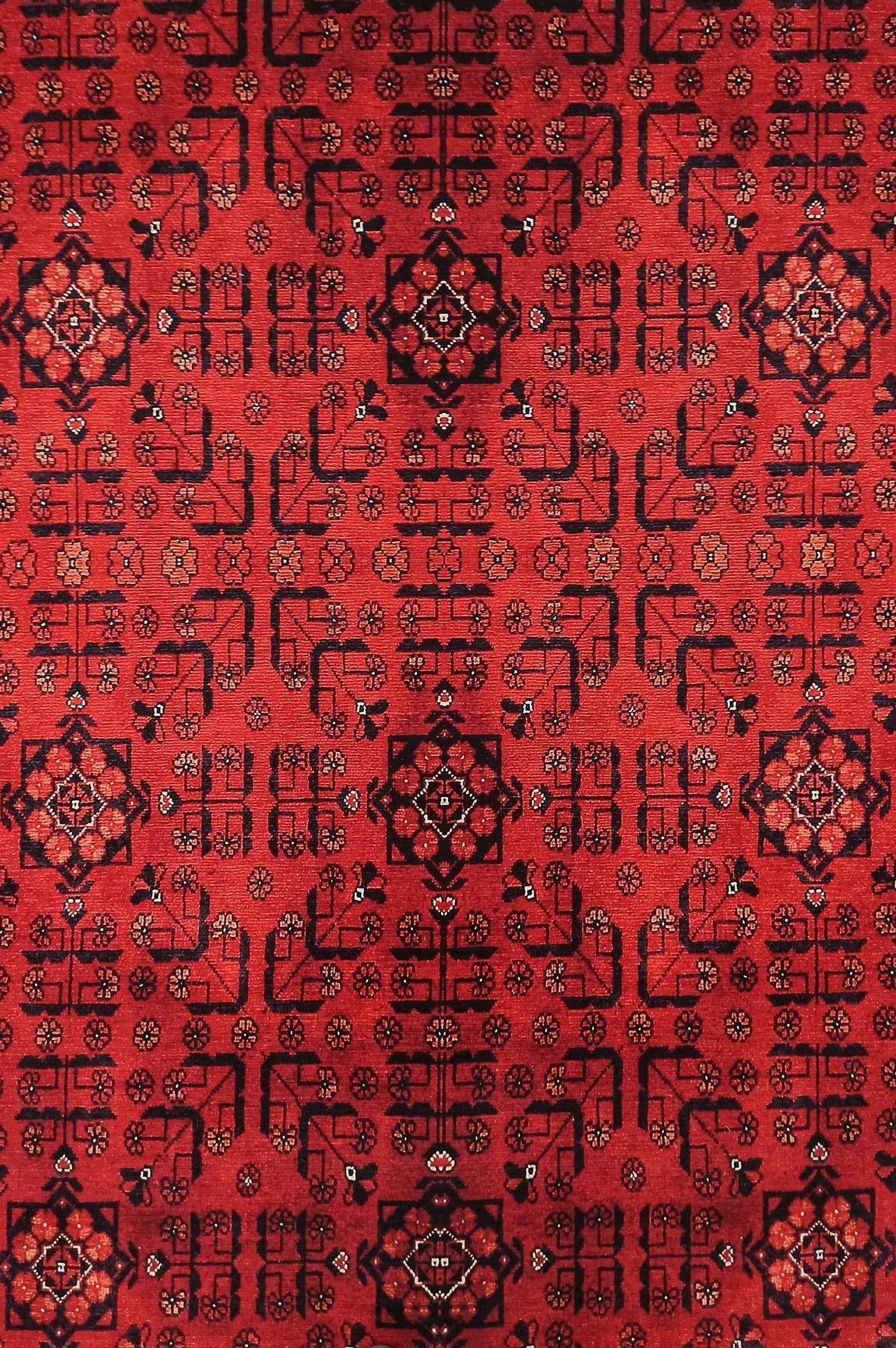 Liza Turkish Red Vintage Distressed Rug