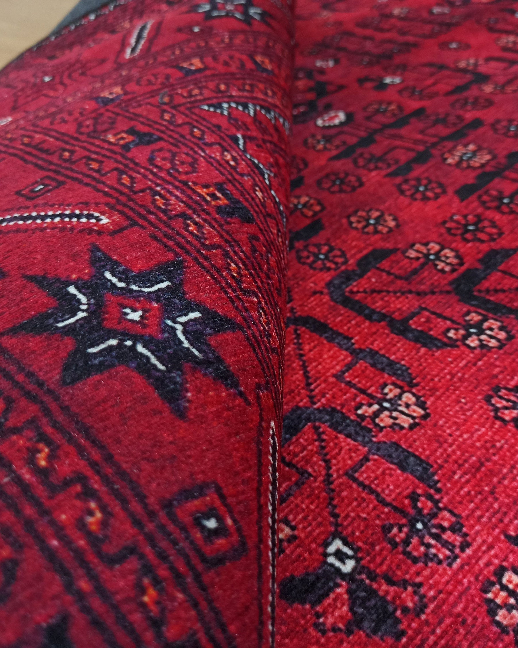 Liza Turkish Red Vintage Distressed Rug