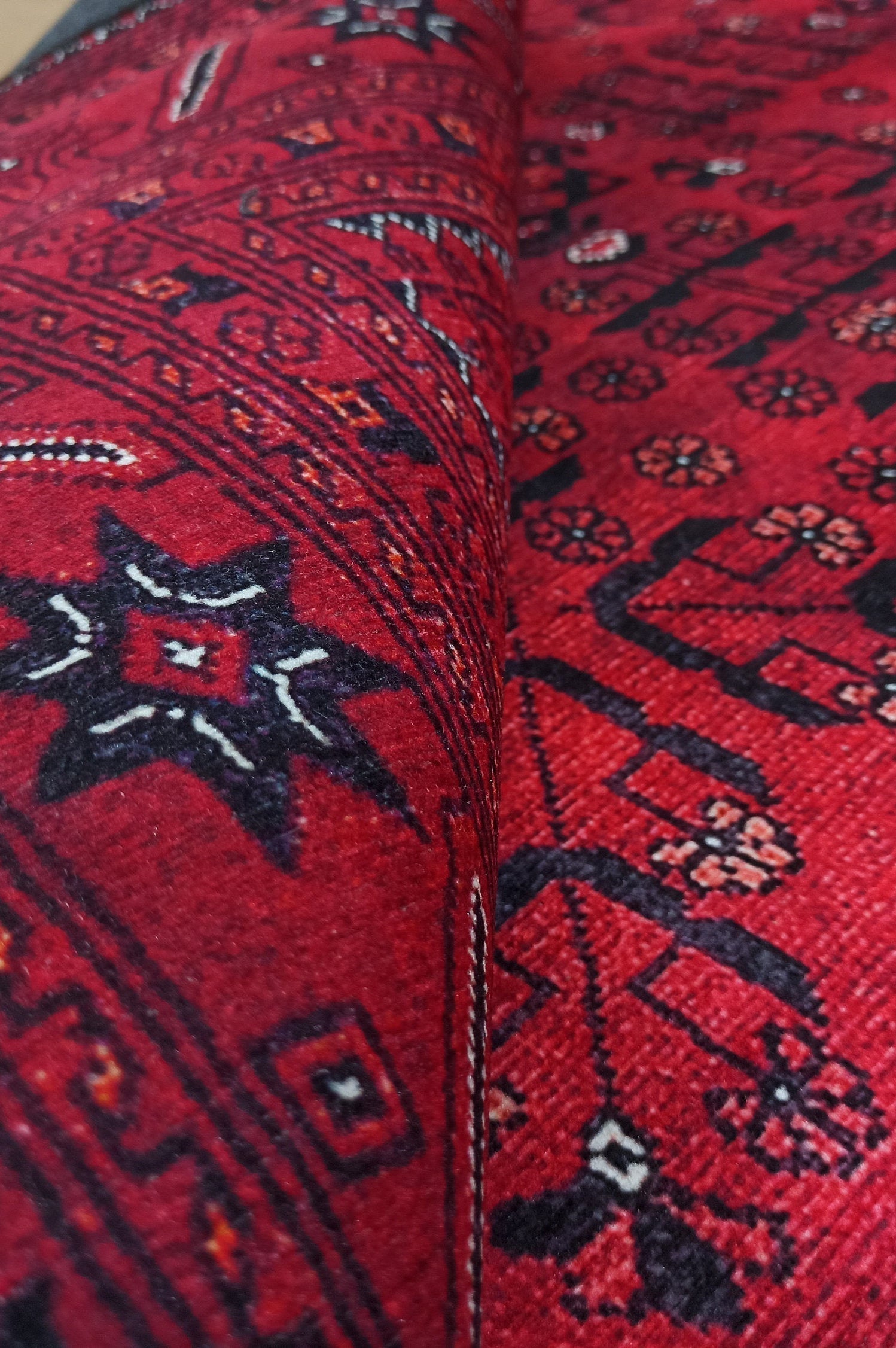 Liza Turkish Red Vintage Distressed Rug