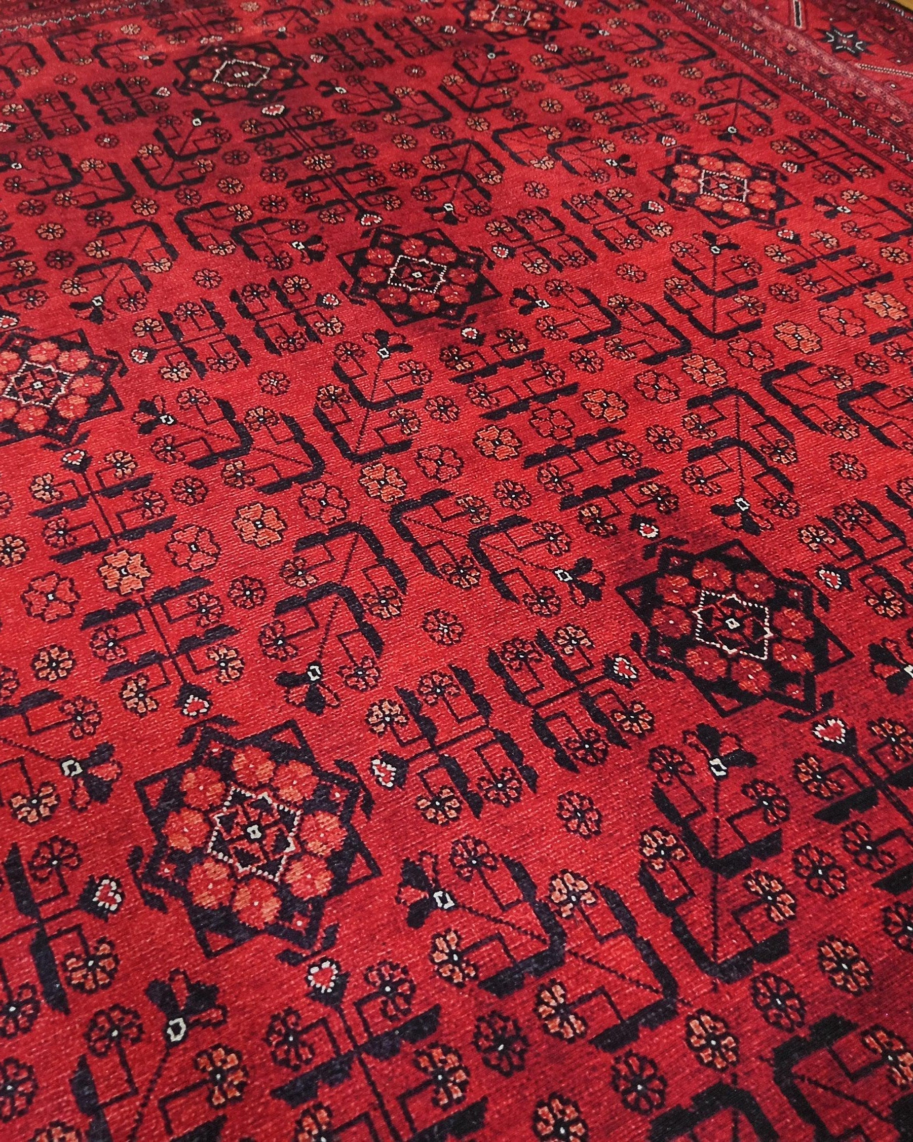 Liza Turkish Red Vintage Distressed Rug