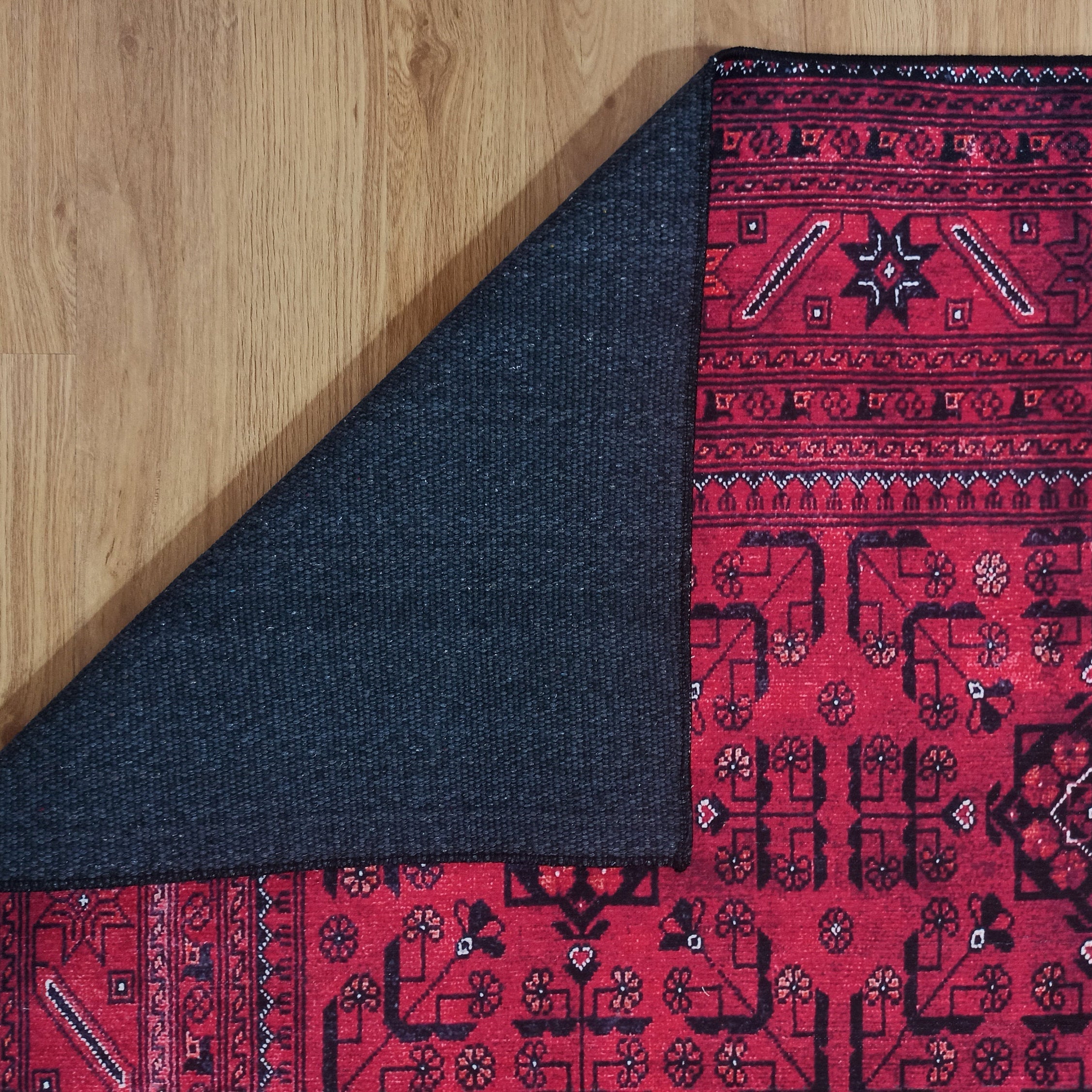 Liza Turkish Red Vintage Distressed Rug