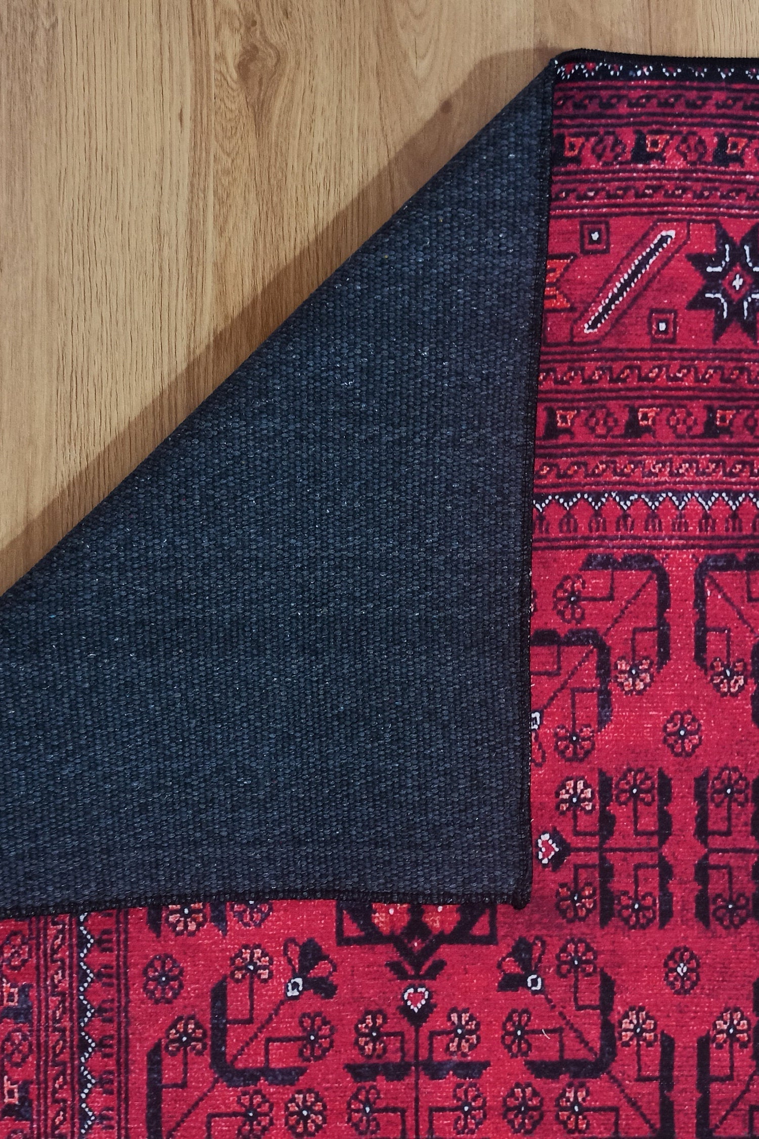 Liza Turkish Red Vintage Distressed Rug