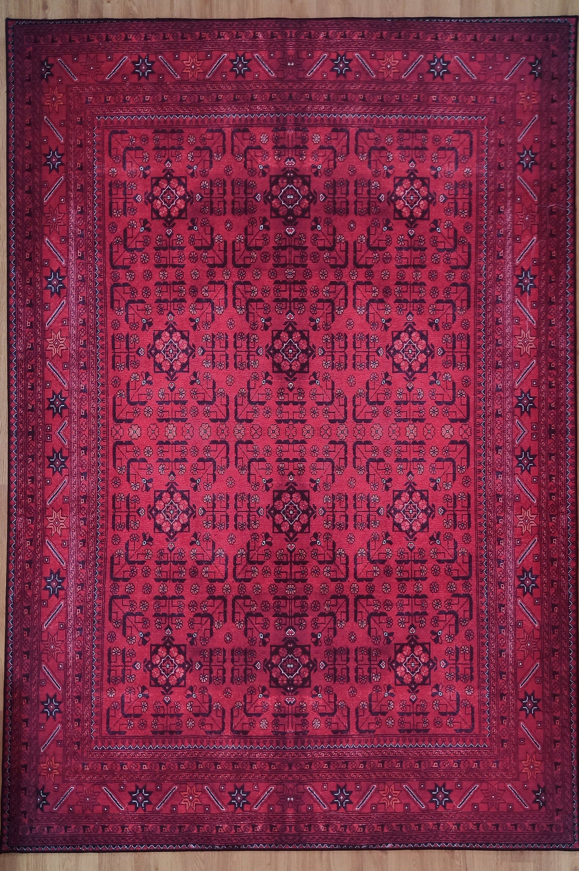Liza Turkish Red Vintage Distressed Rug
