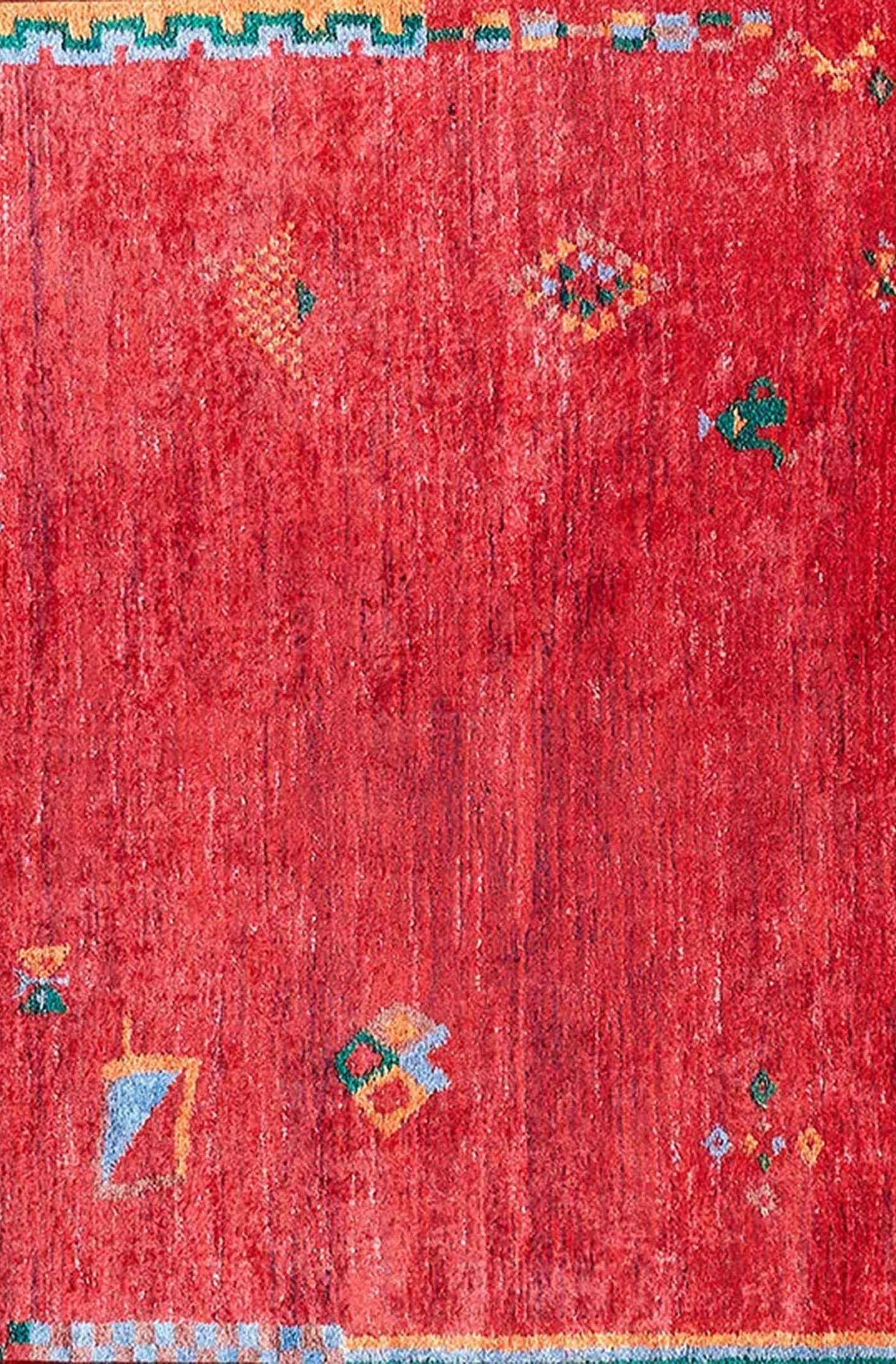 Loria Turkish Oushak Coral Red Rug