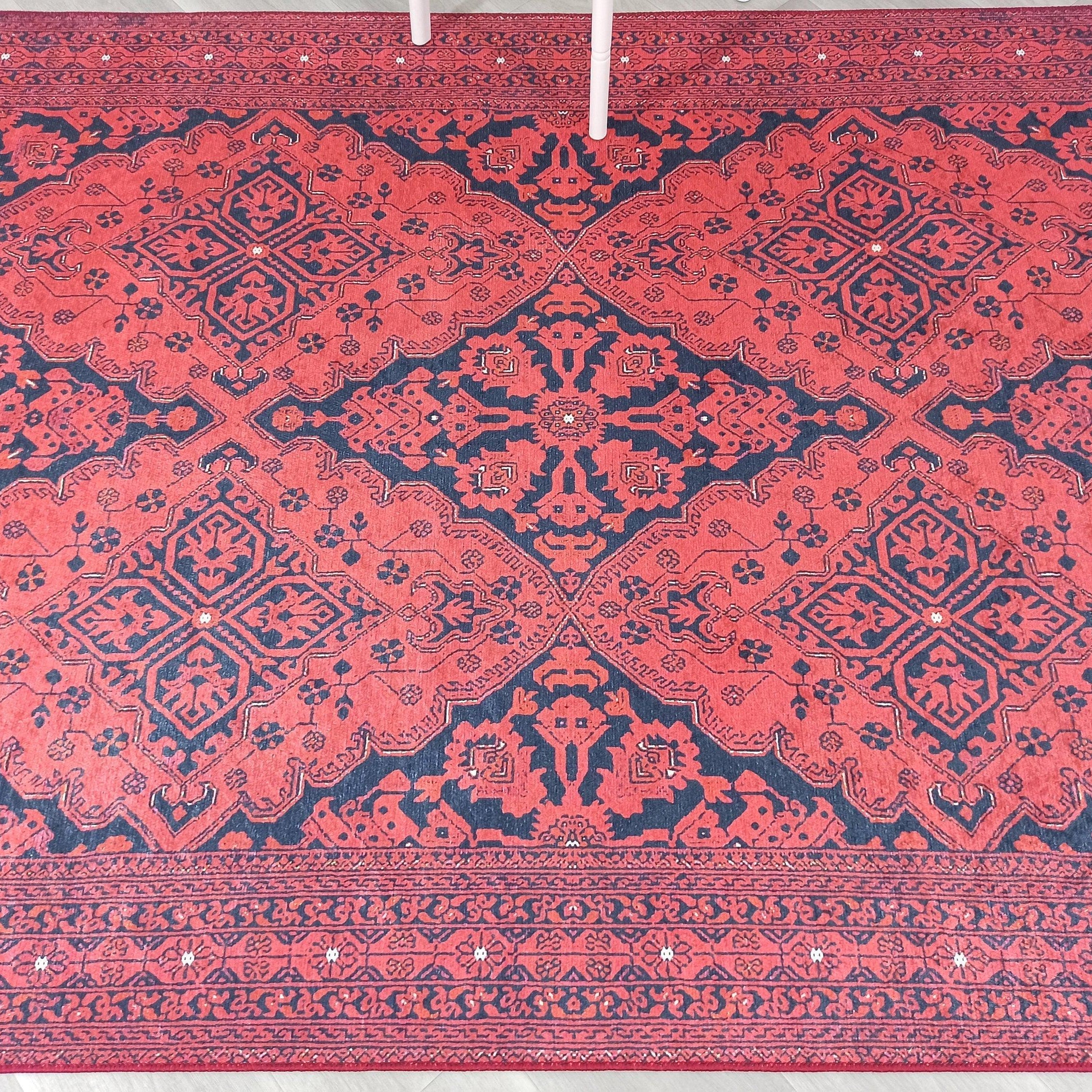 Lunya Turkish Red Oriental Rug