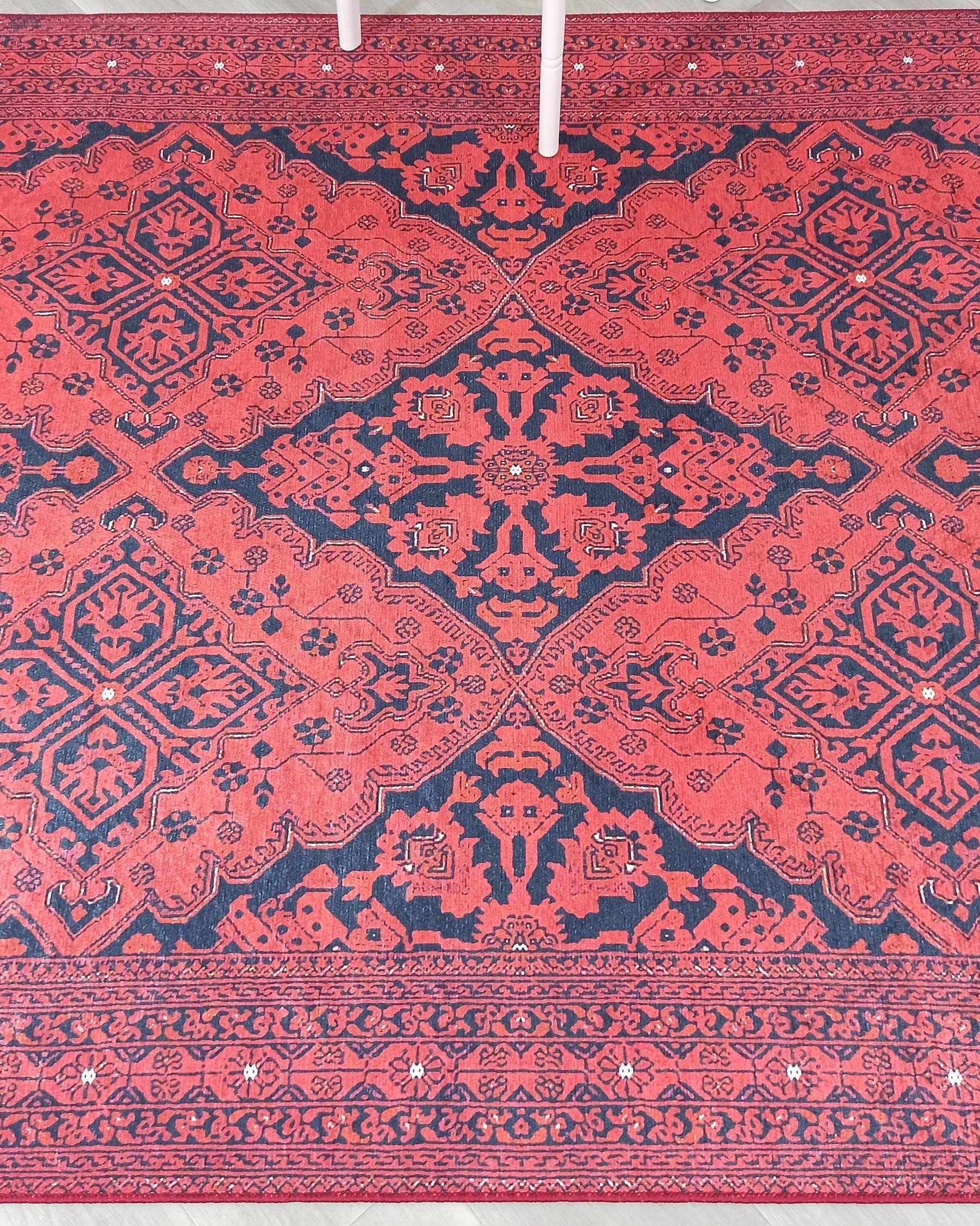 Lunya Turkish Red Oriental Rug