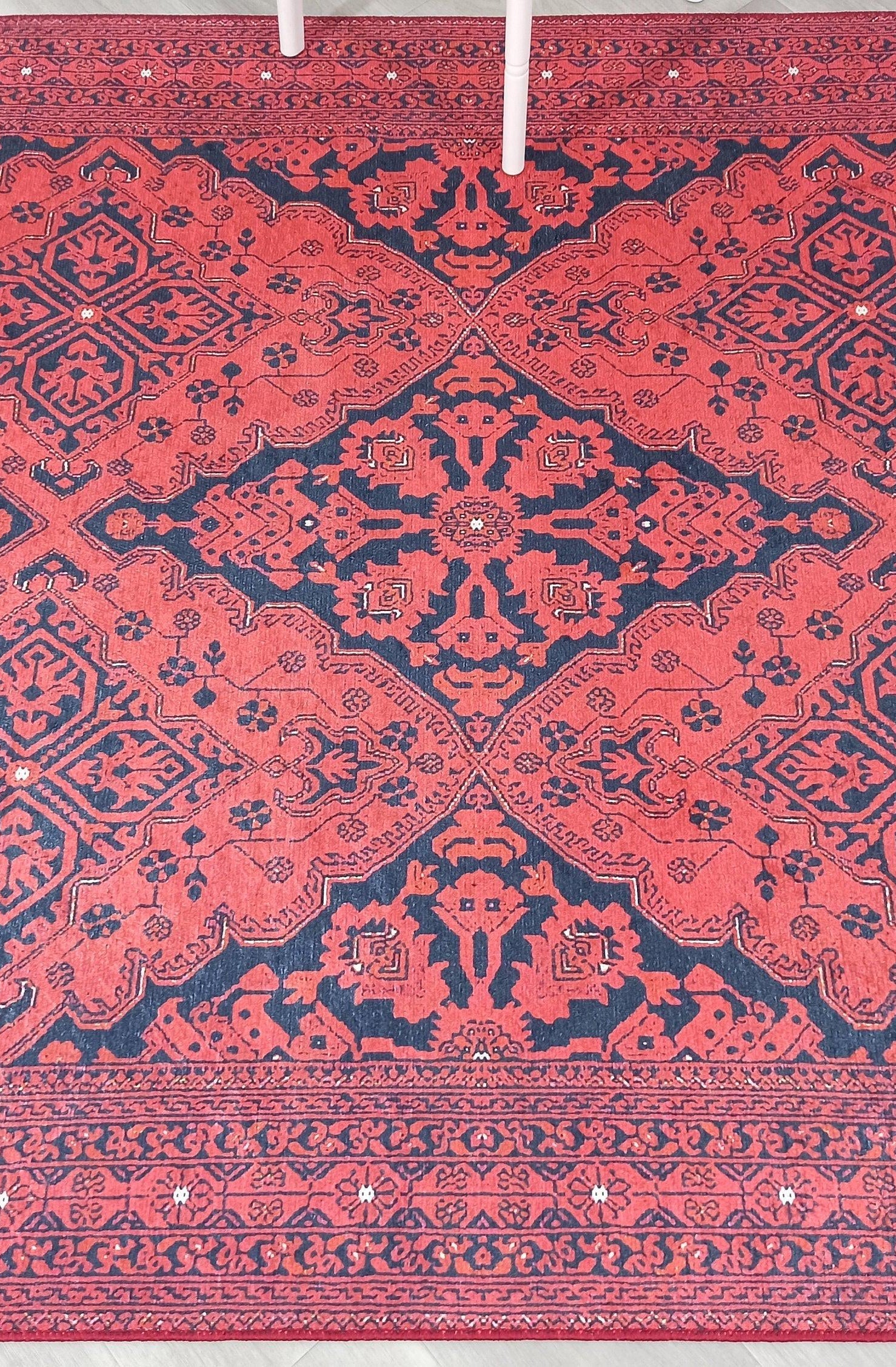 Lunya Turkish Red Oriental Rug