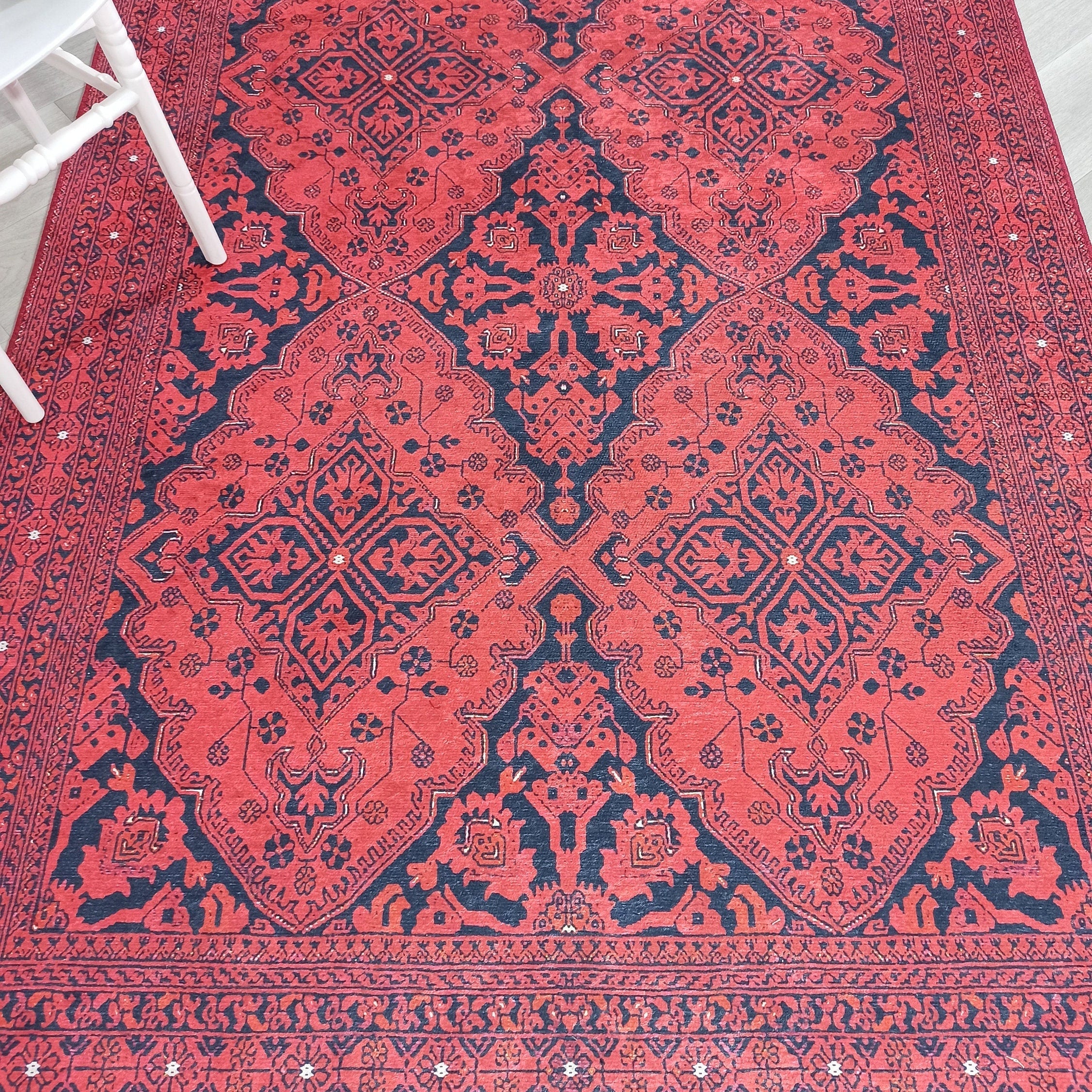 Lunya Turkish Red Oriental Rug