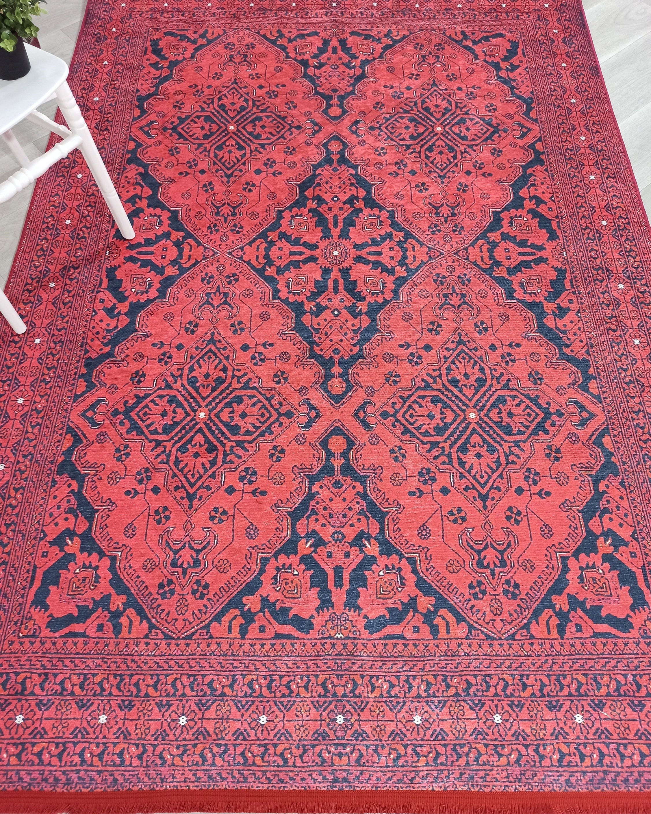 Lunya Turkish Red Oriental Rug
