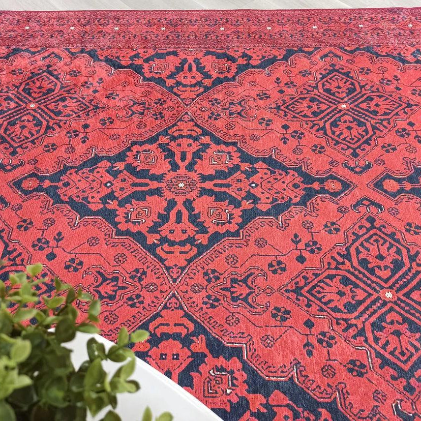 Lunya Turkish Red Oriental Rug