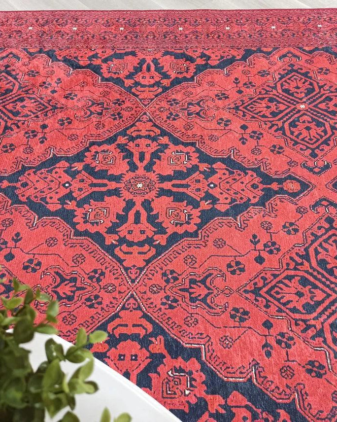 Lunya Turkish Red Oriental Rug