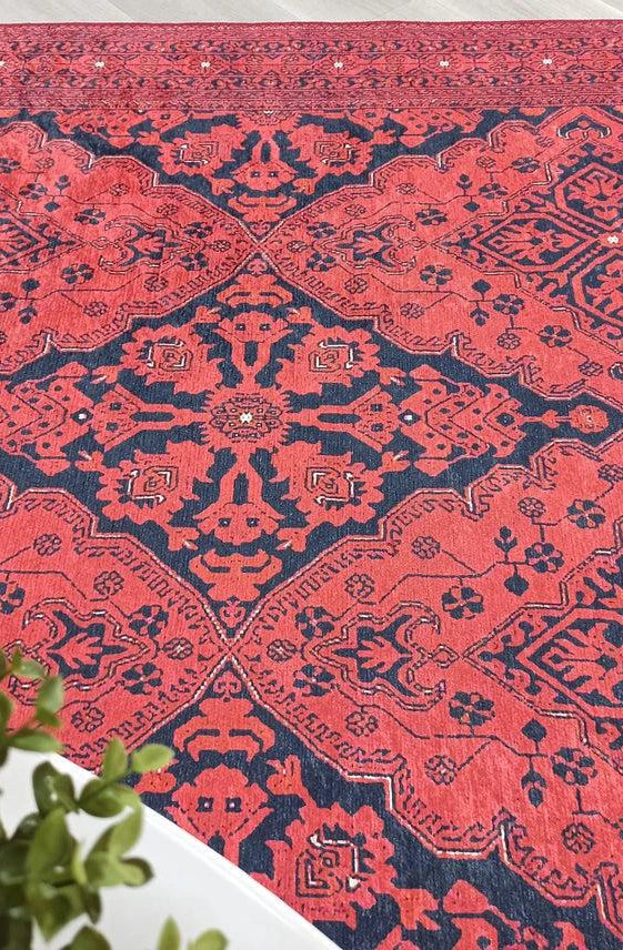 Lunya Turkish Red Oriental Rug