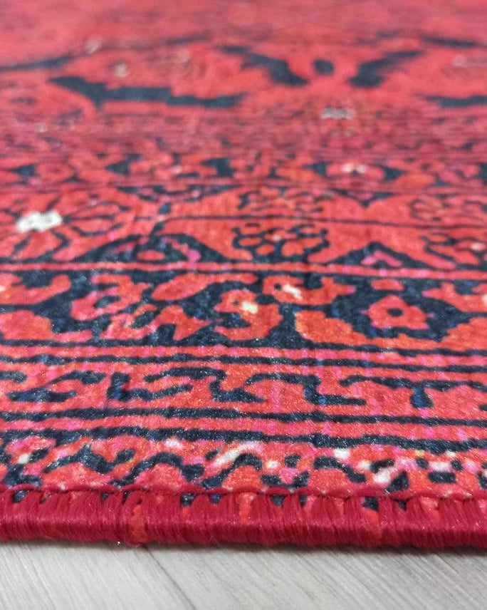 Lunya Turkish Red Oriental Rug