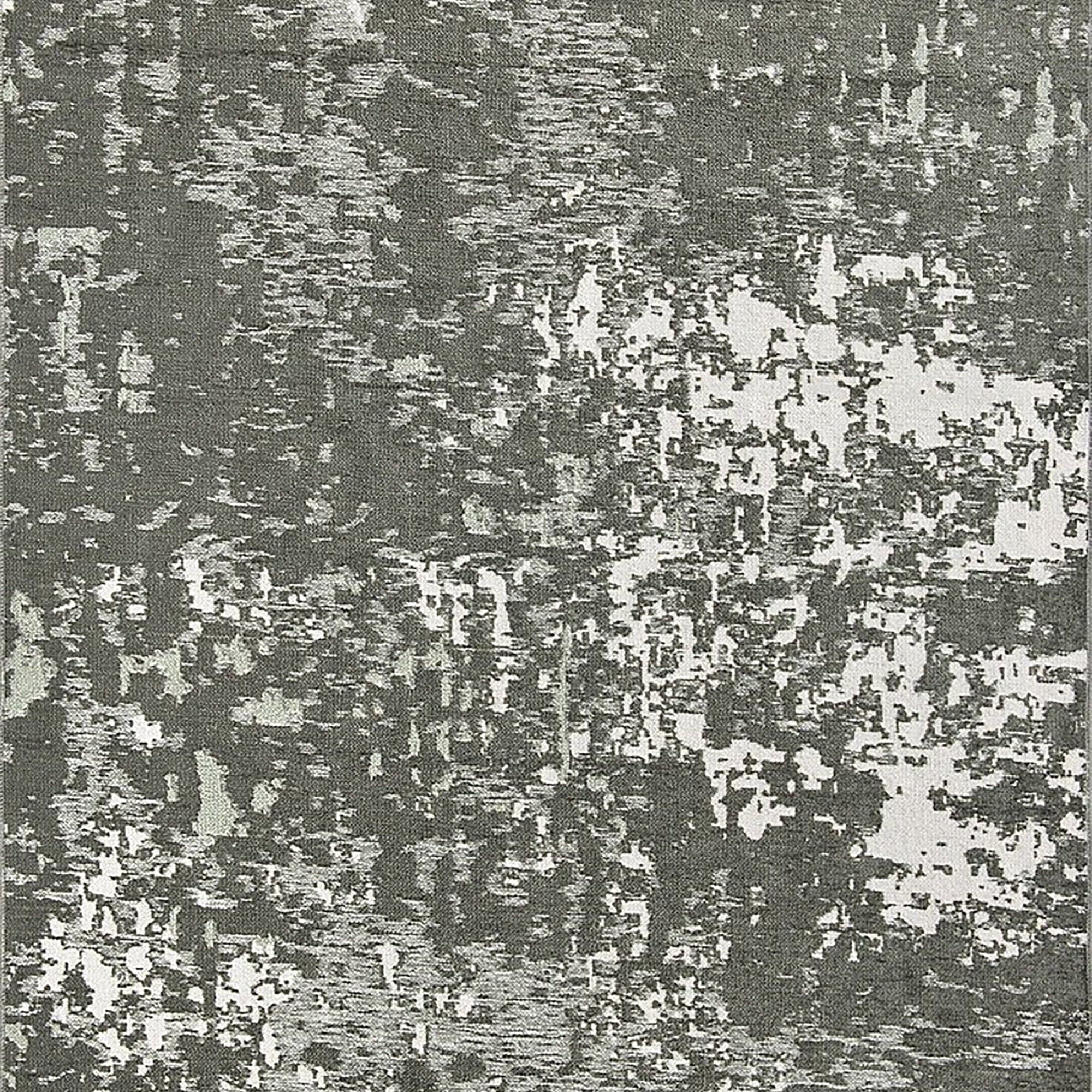 Maka Rug Abstract Kilim Reversible Gray Beige Runner