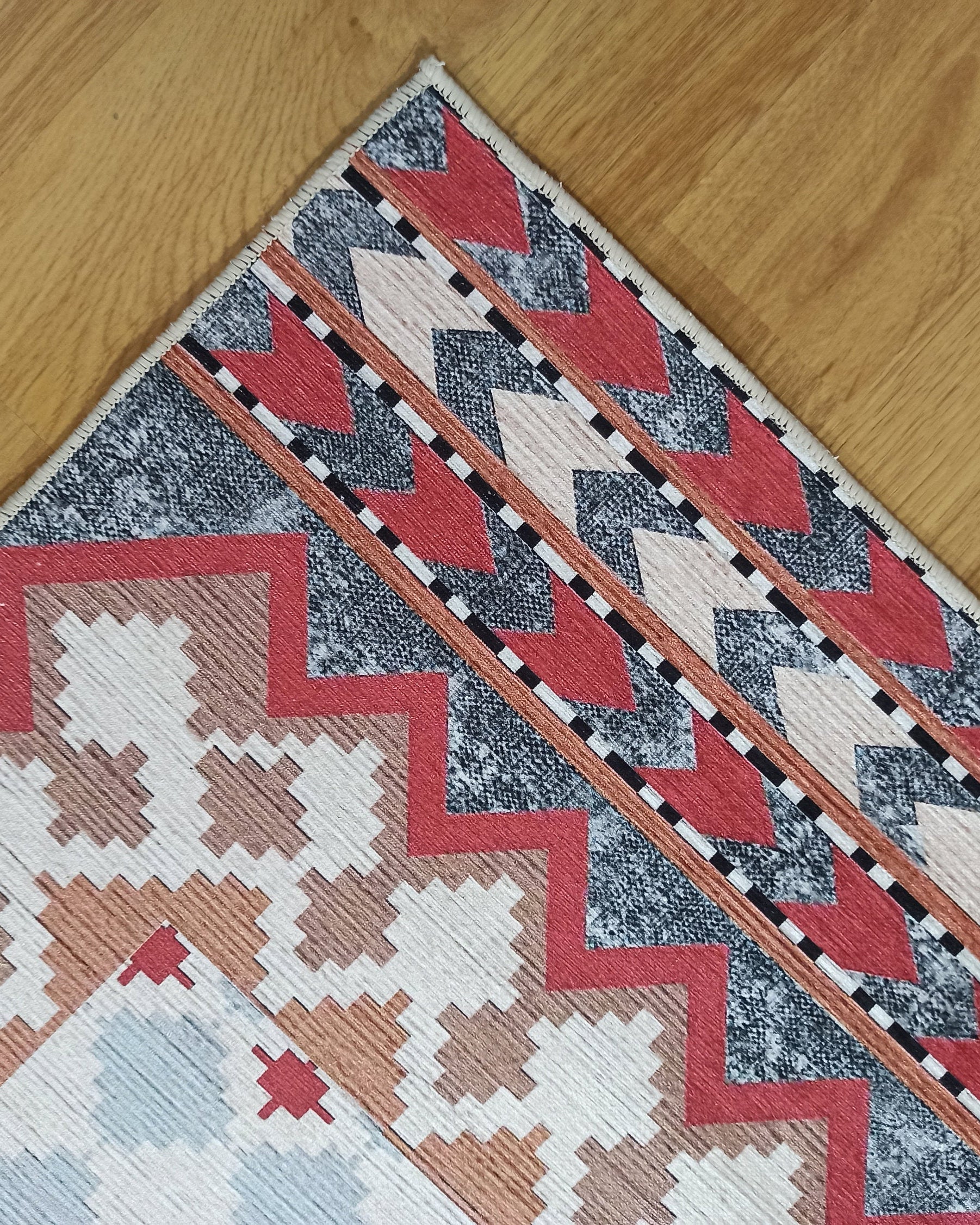 Manya Rug Kilim Flatweave Colorful Rug