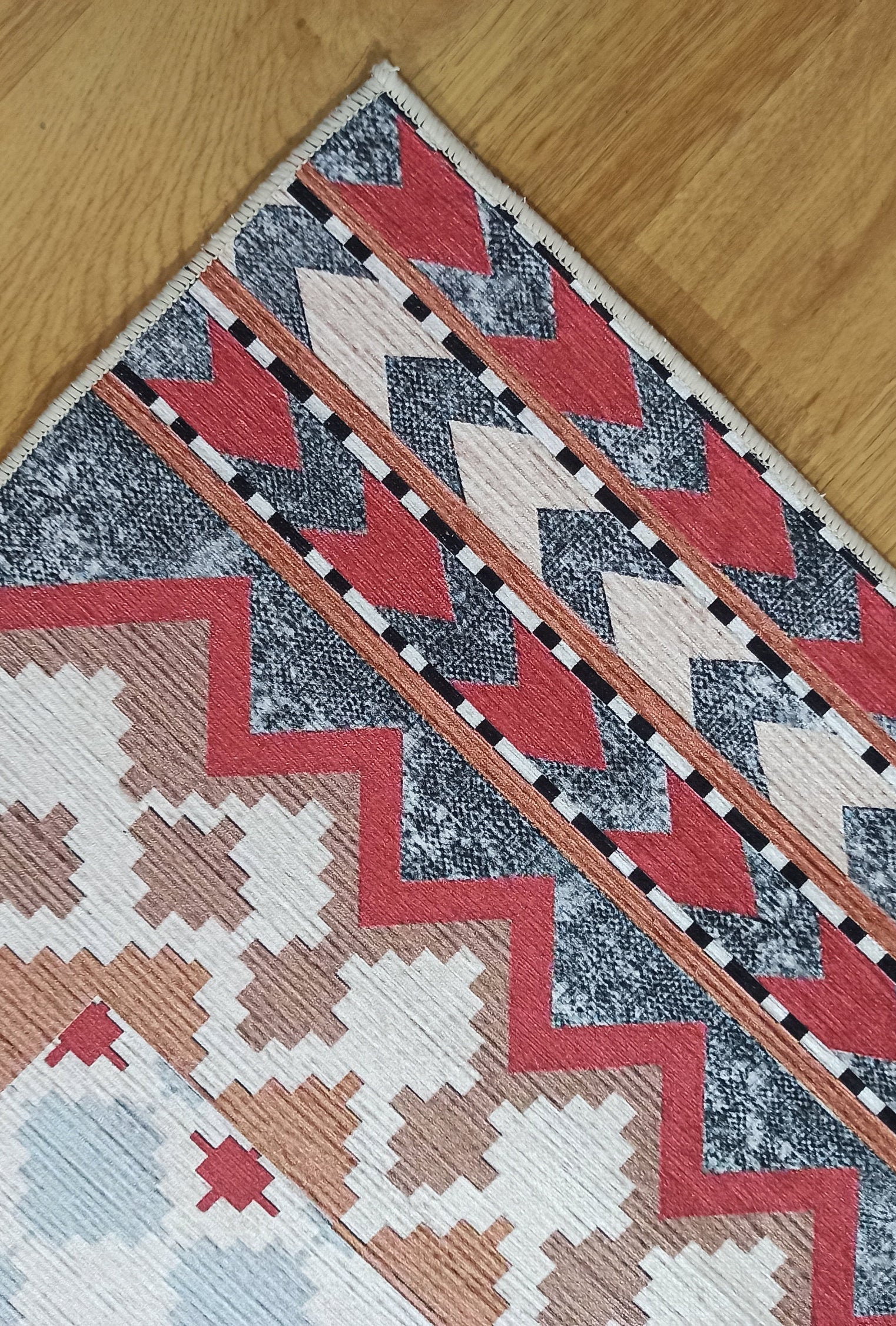 Manya Rug Kilim Flatweave Colorful Rug