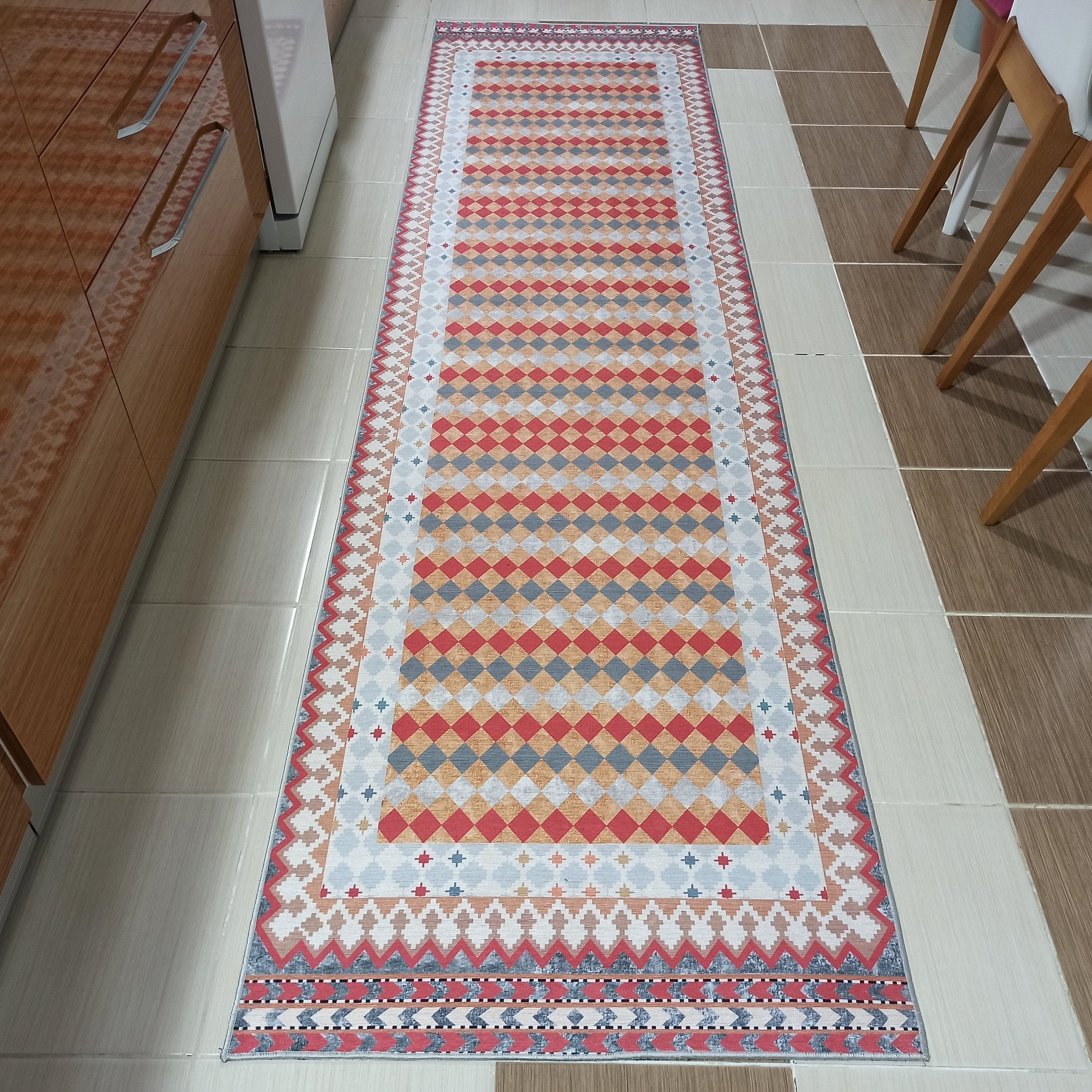 Manya Rug Kilim Flatweave Colorful Rug