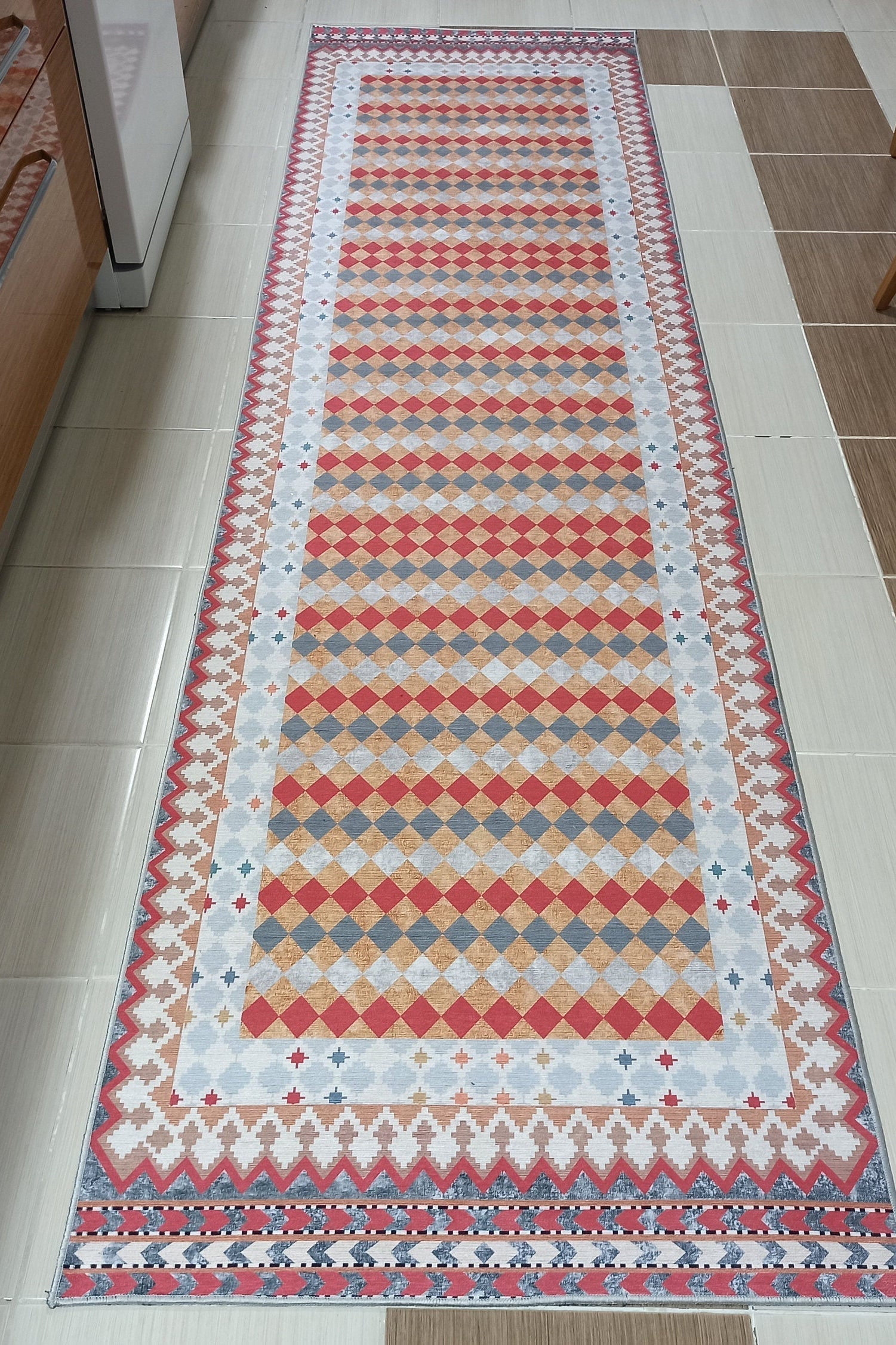 Manya Rug Kilim Flatweave Colorful Rug