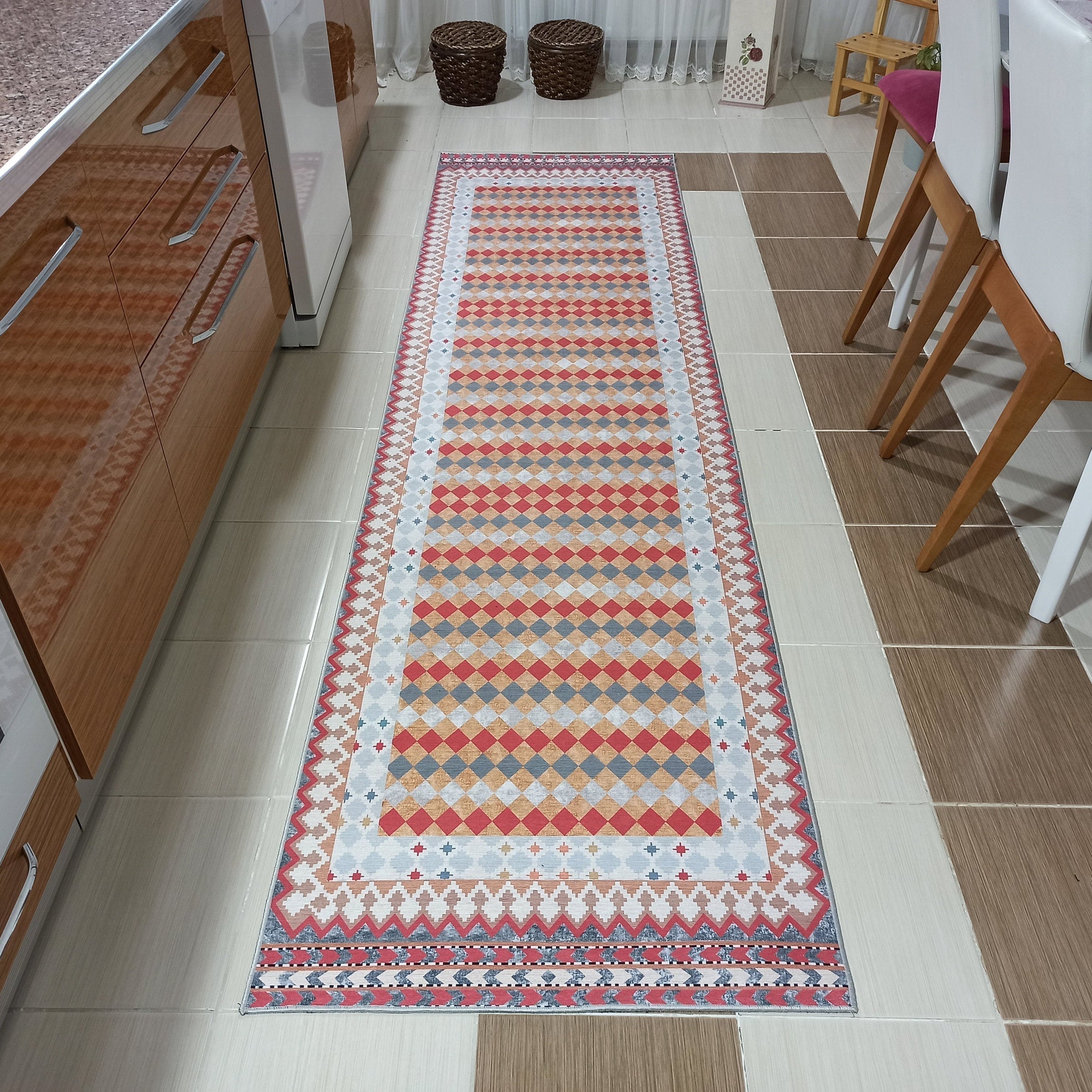 Manya Rug Kilim Flatweave Colorful Rug