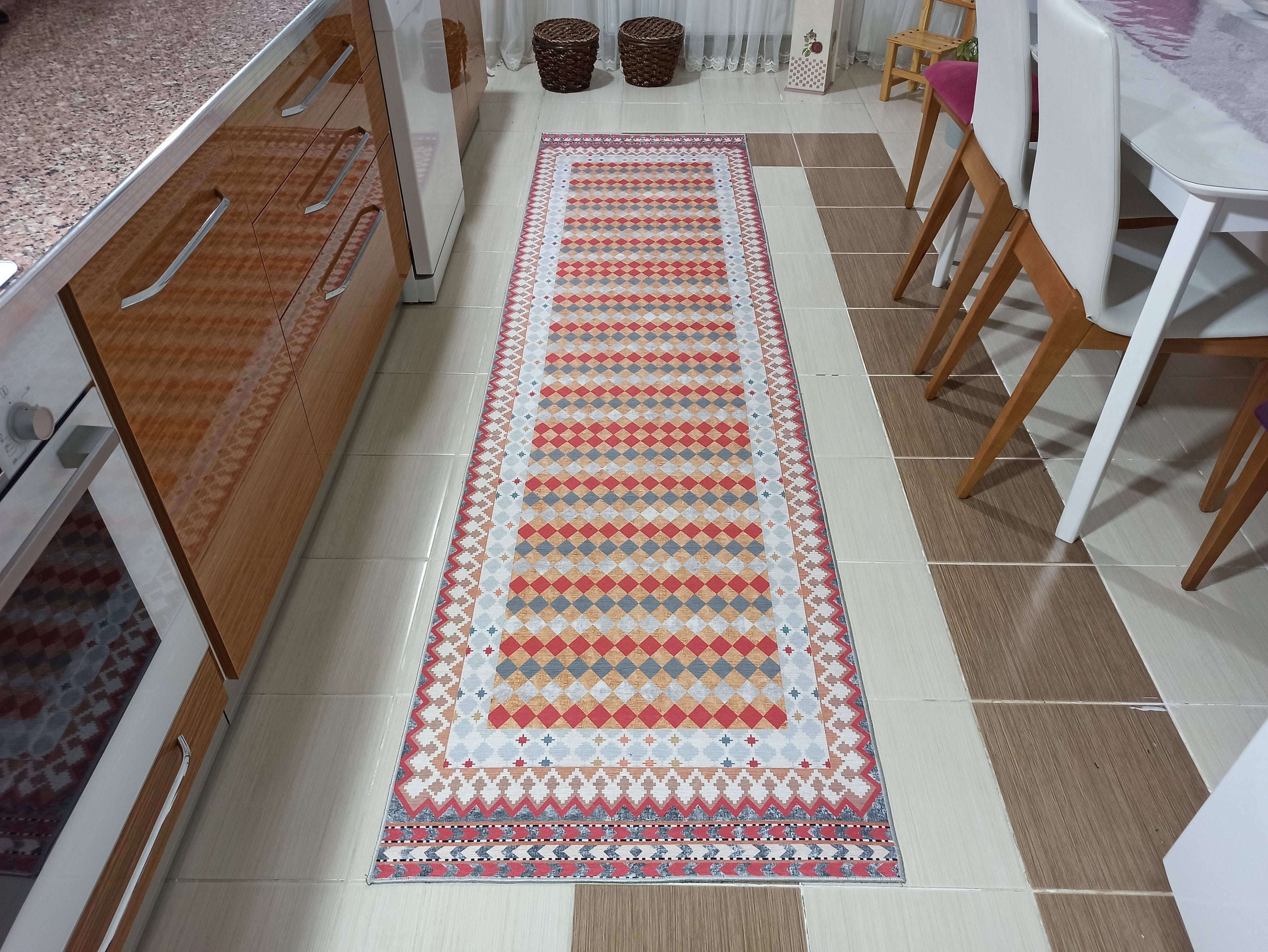 Manya Rug Kilim Flatweave Colorful Rug