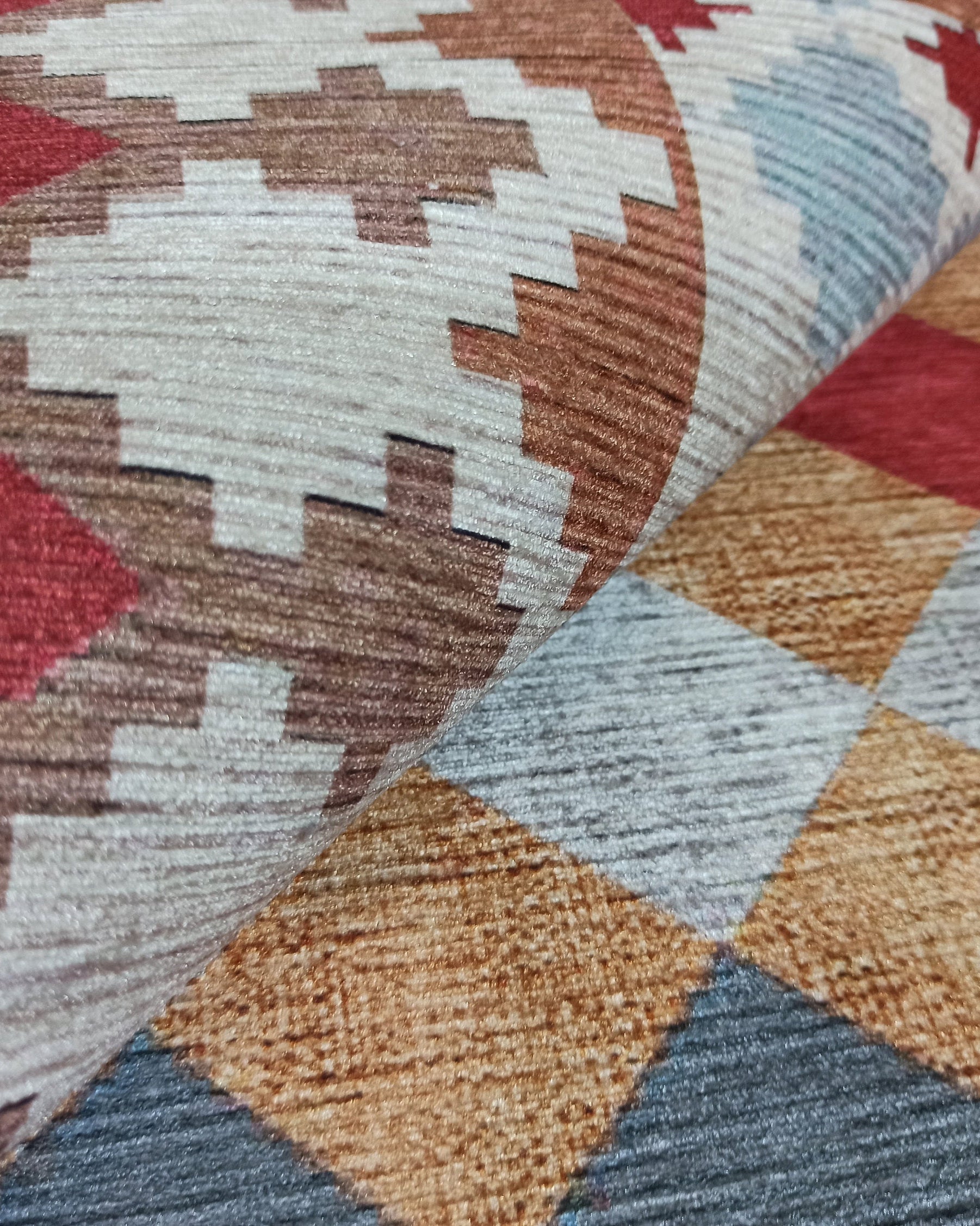 Manya Rug Kilim Flatweave Colorful Rug