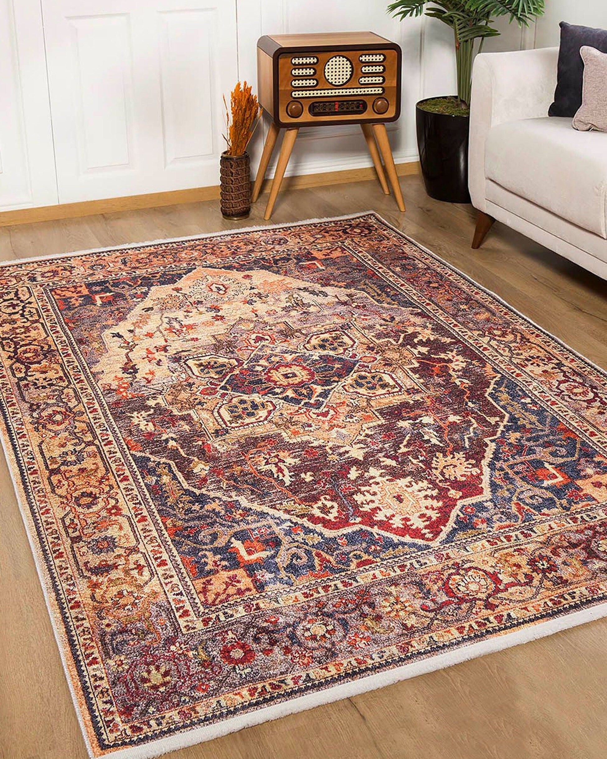 Marla Warm Earth Turkish Beige Rug