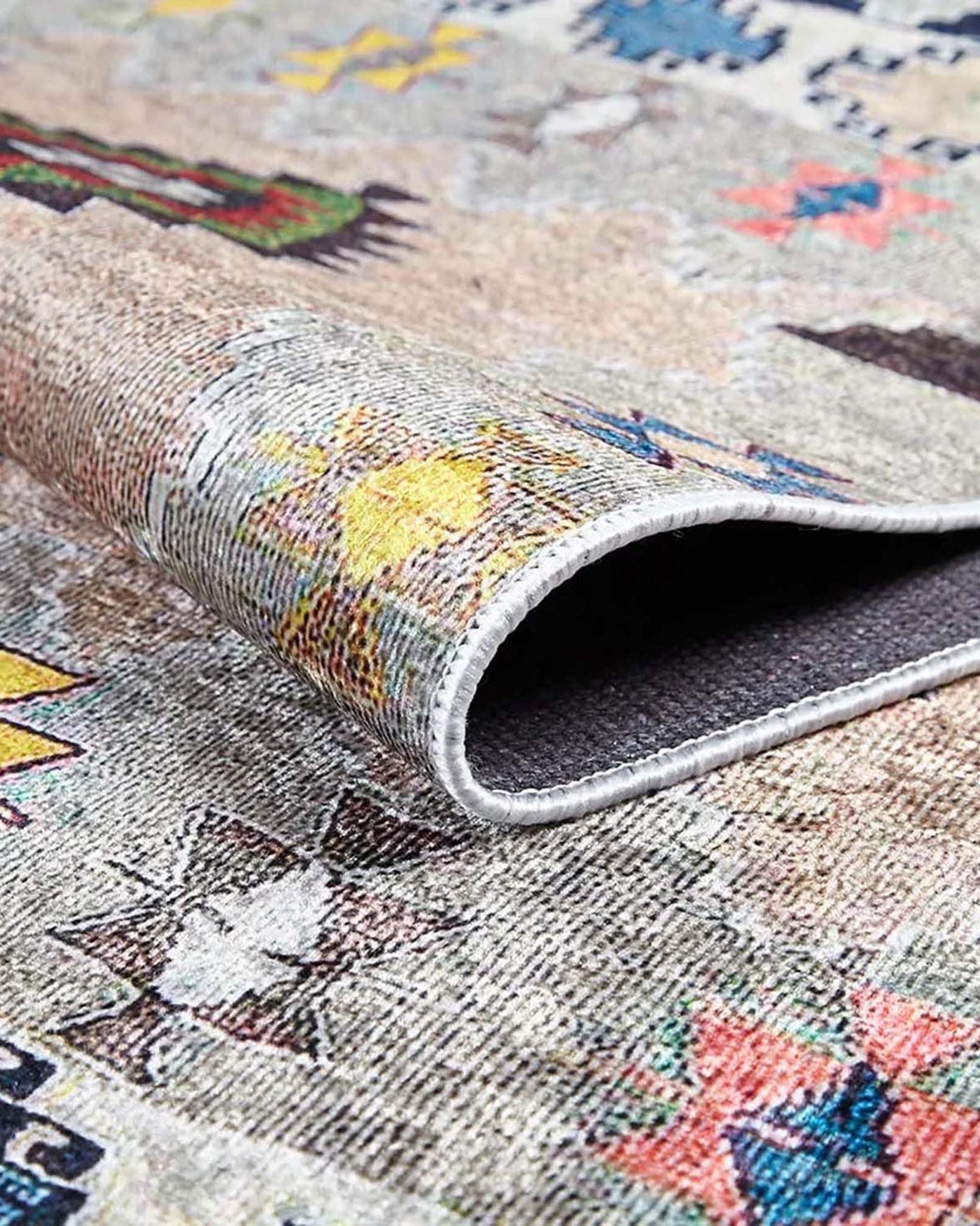 Mila Turkish Kilim Pinkish Beige Rug